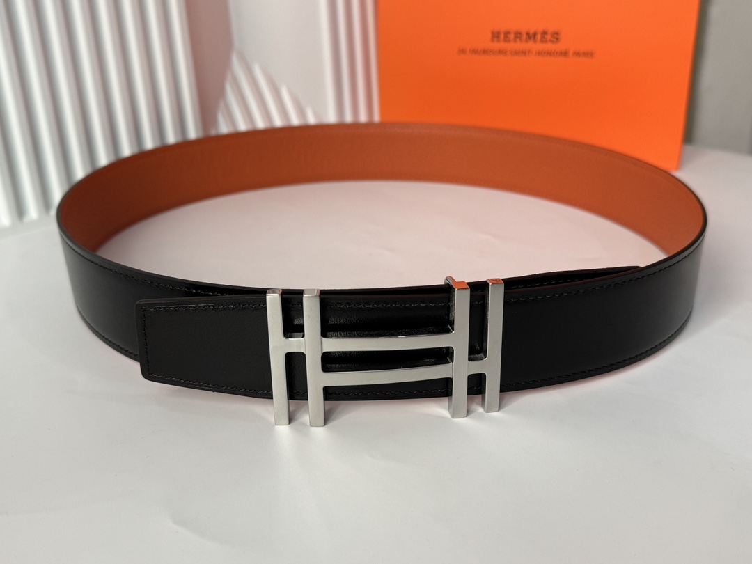 Hermès Male Basic Belt 38cm-13514