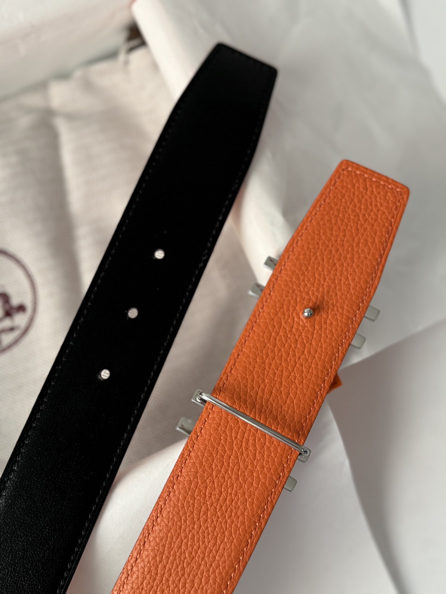 Hermès Male Basic Belt 38cm-13514