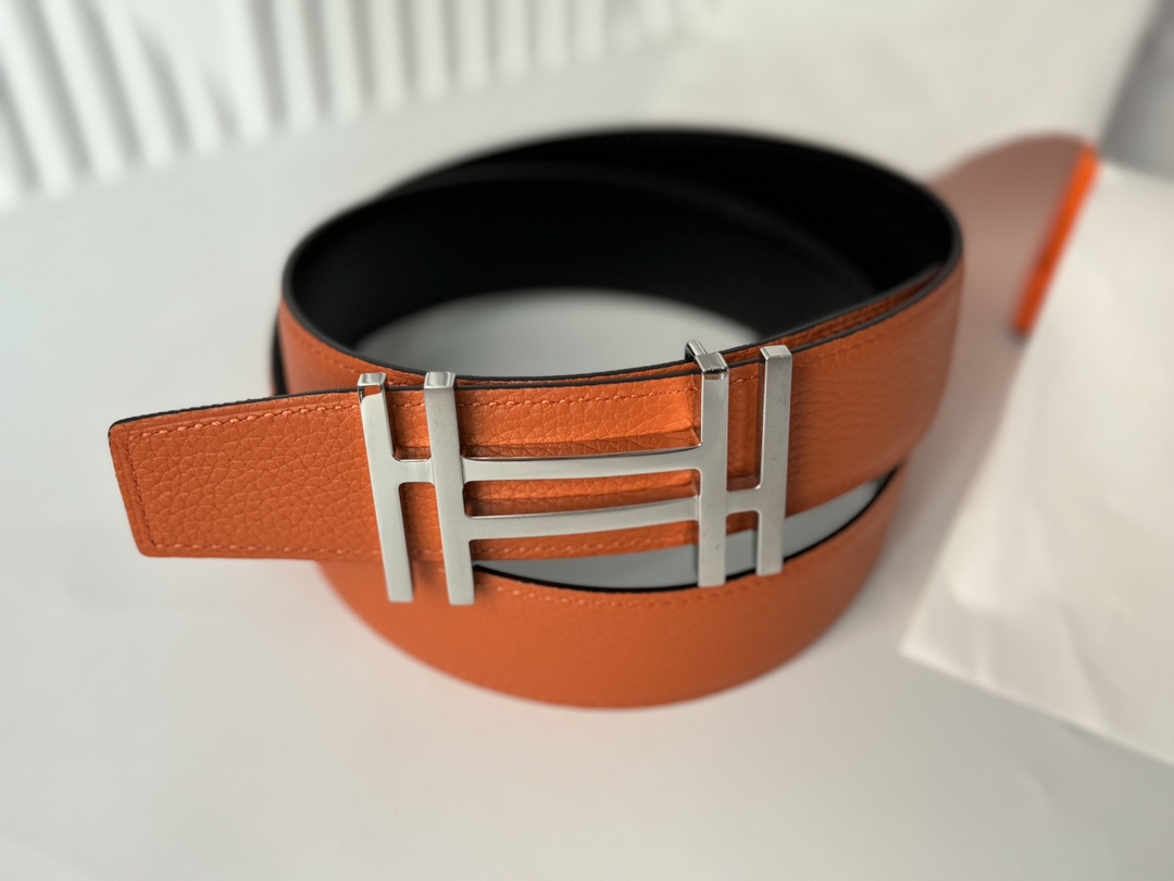 Hermès Male Basic Belt 38cm-13514