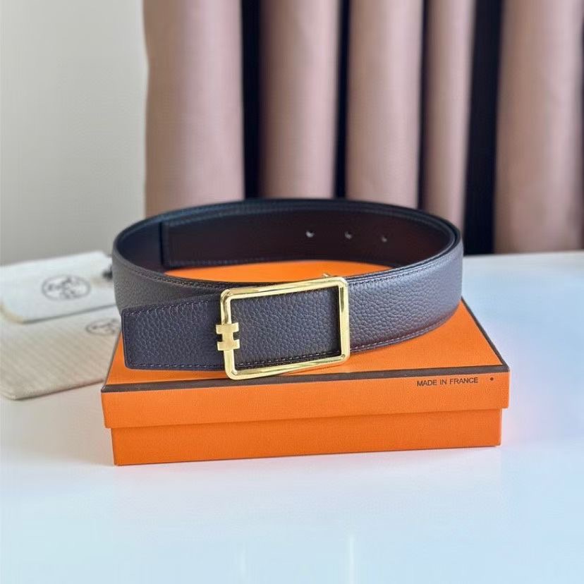 Hermès Male Basic Belt 38mm-s-m