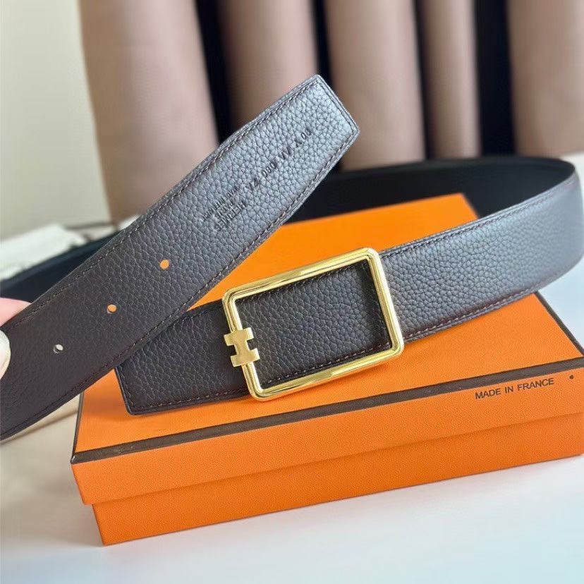 Hermès Male Basic Belt 38mm-s-m