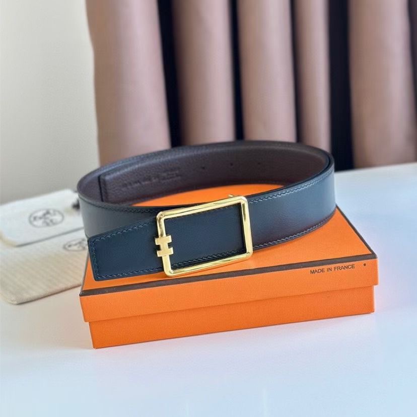 Hermès Male Basic Belt 38mm-s-m
