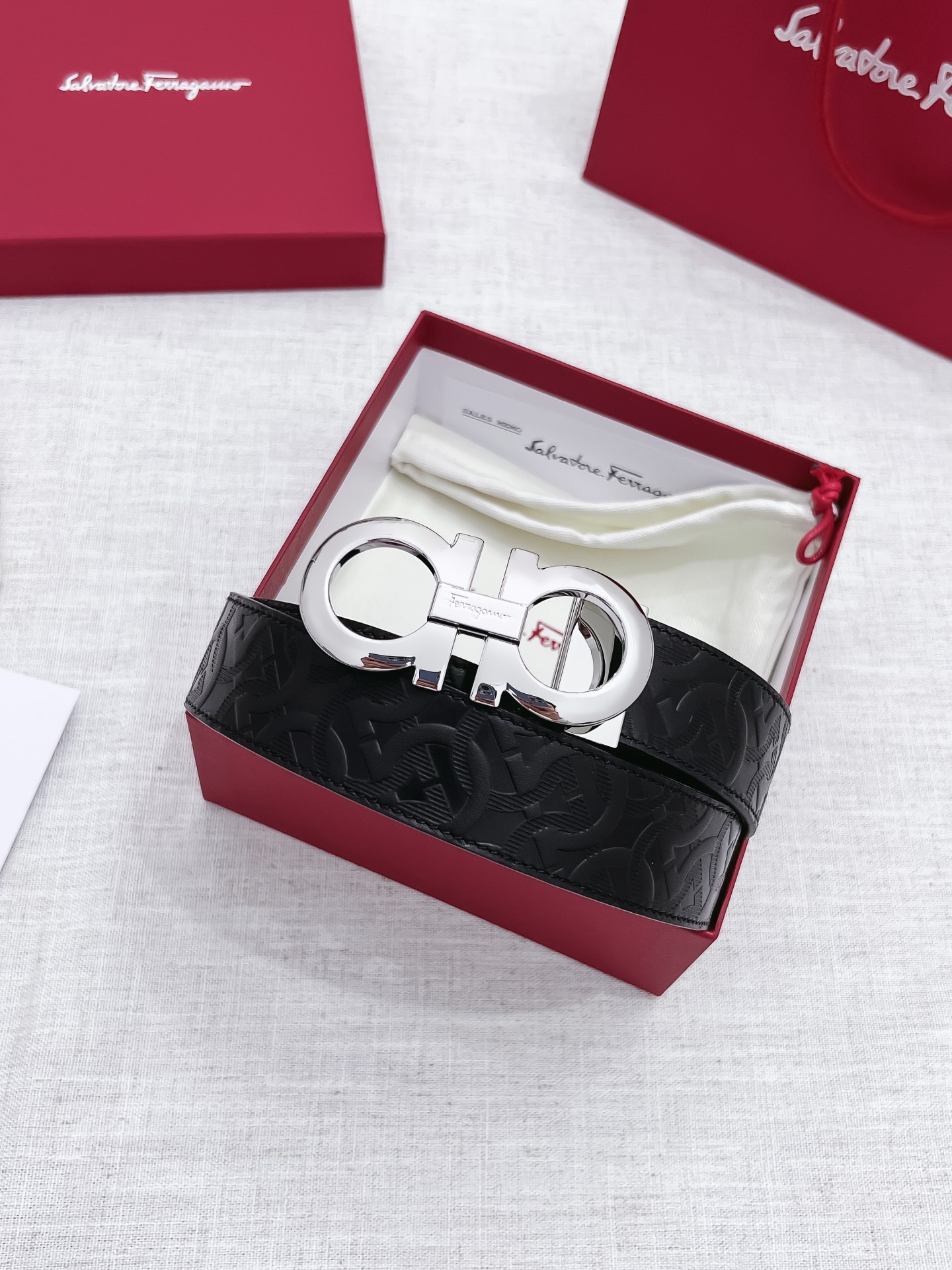 Salvatore Ferragamo Male Basic Belt 35mm-s-m-l