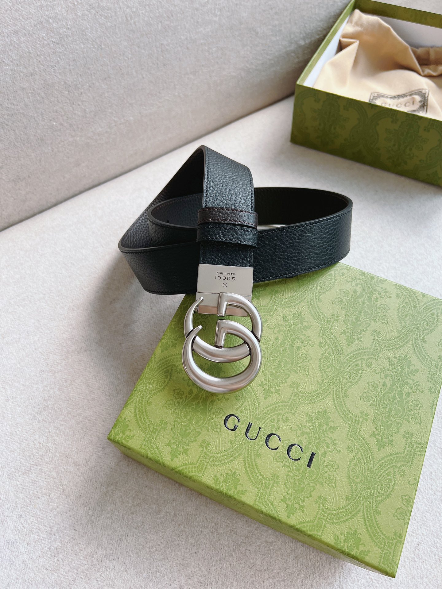 Gucci Male Basic Belt Cow Leather