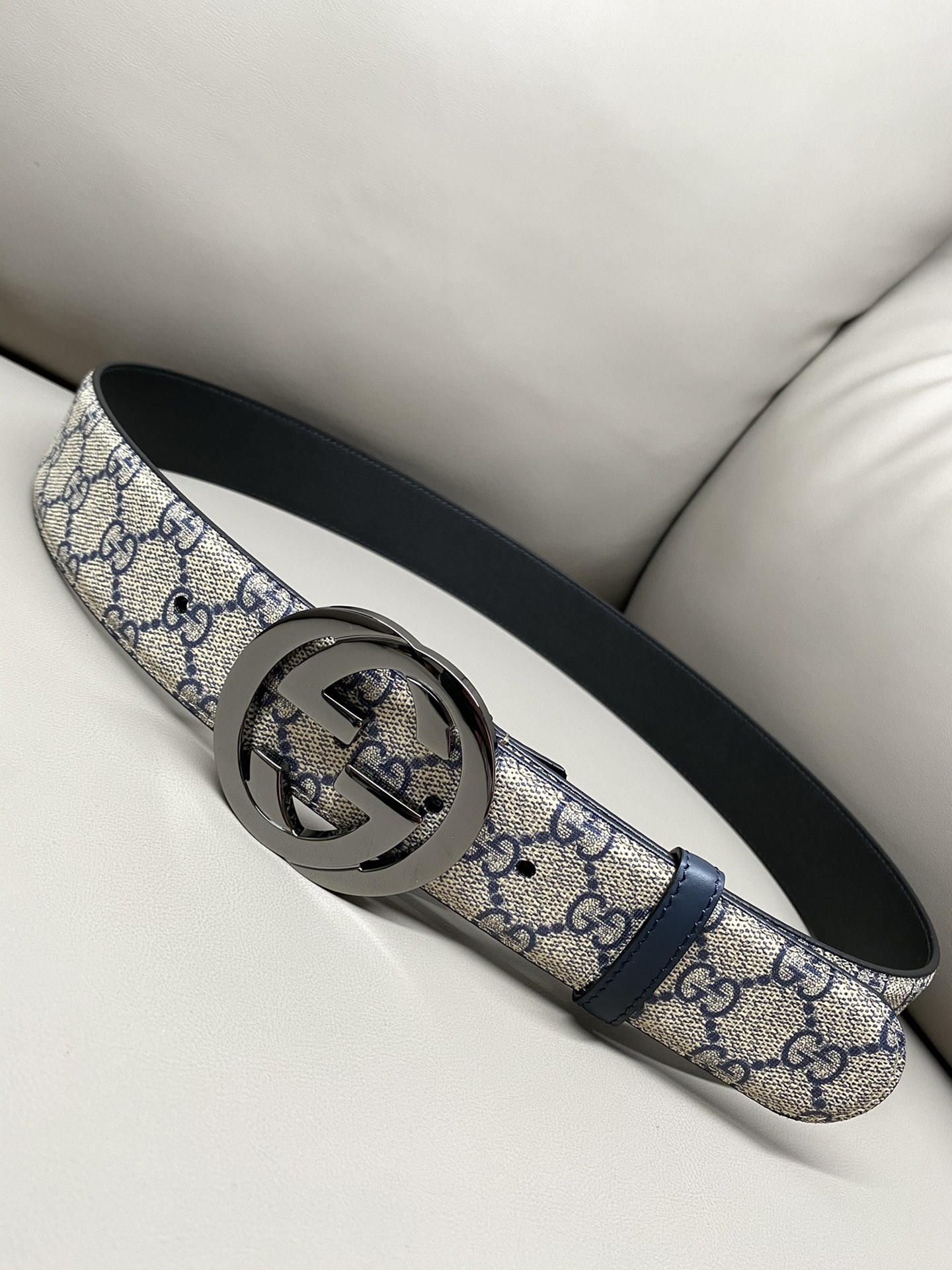 Gucci Male Canvas Belt Canvas S-m