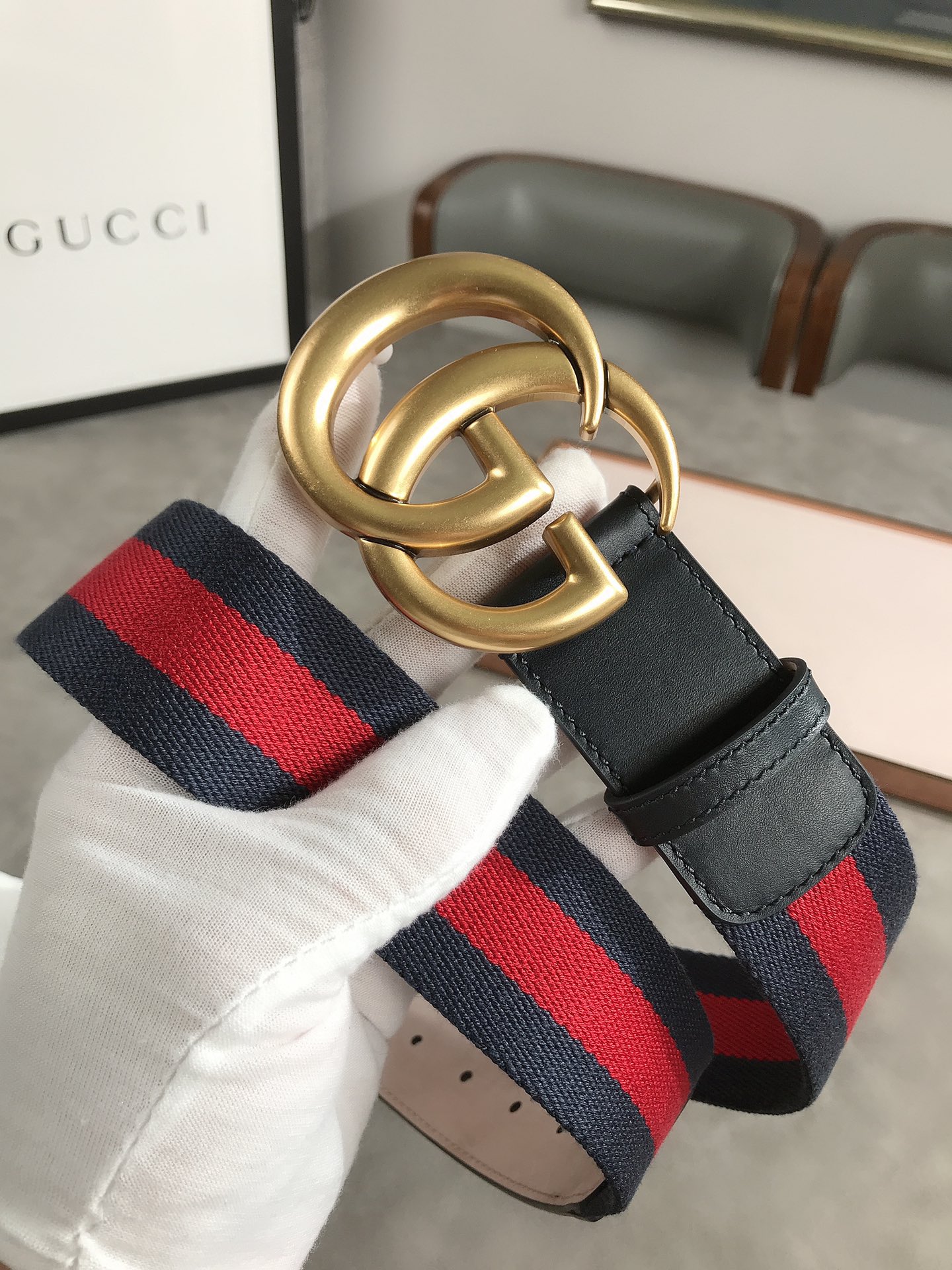 Gucci Male Basic Belt Black