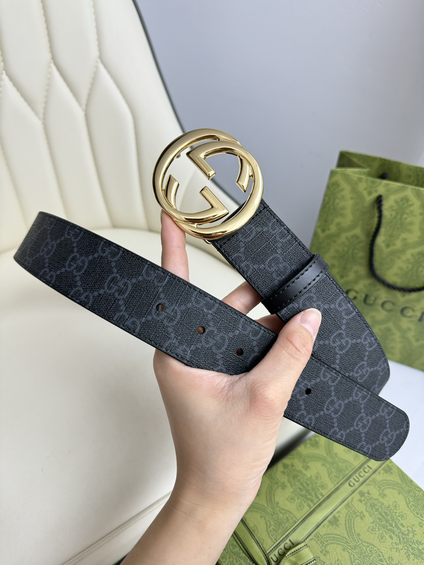 Gucci Male Basic Belt M