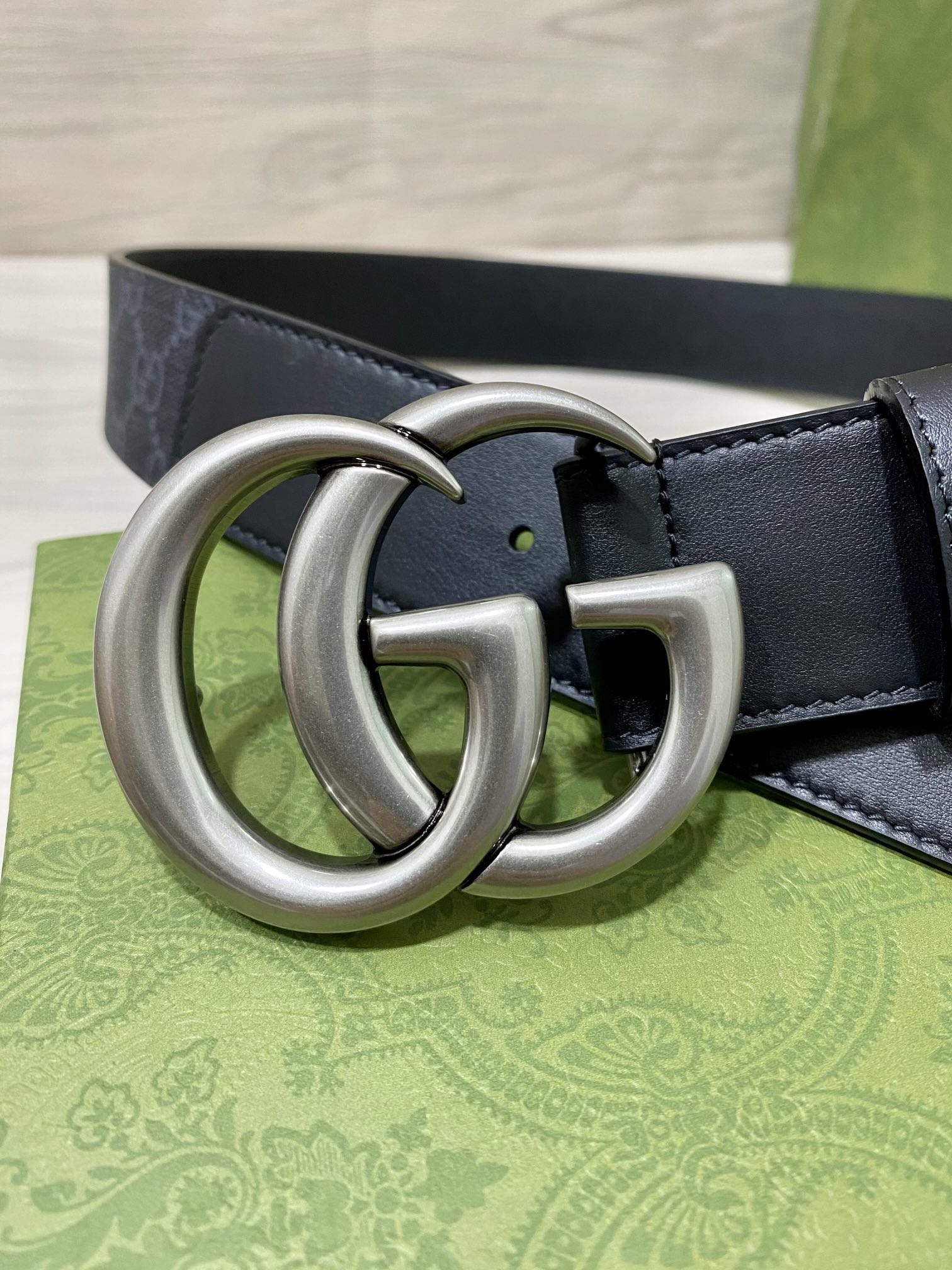 Gucci Male Basic Belt Cow Leather 40mm-13514