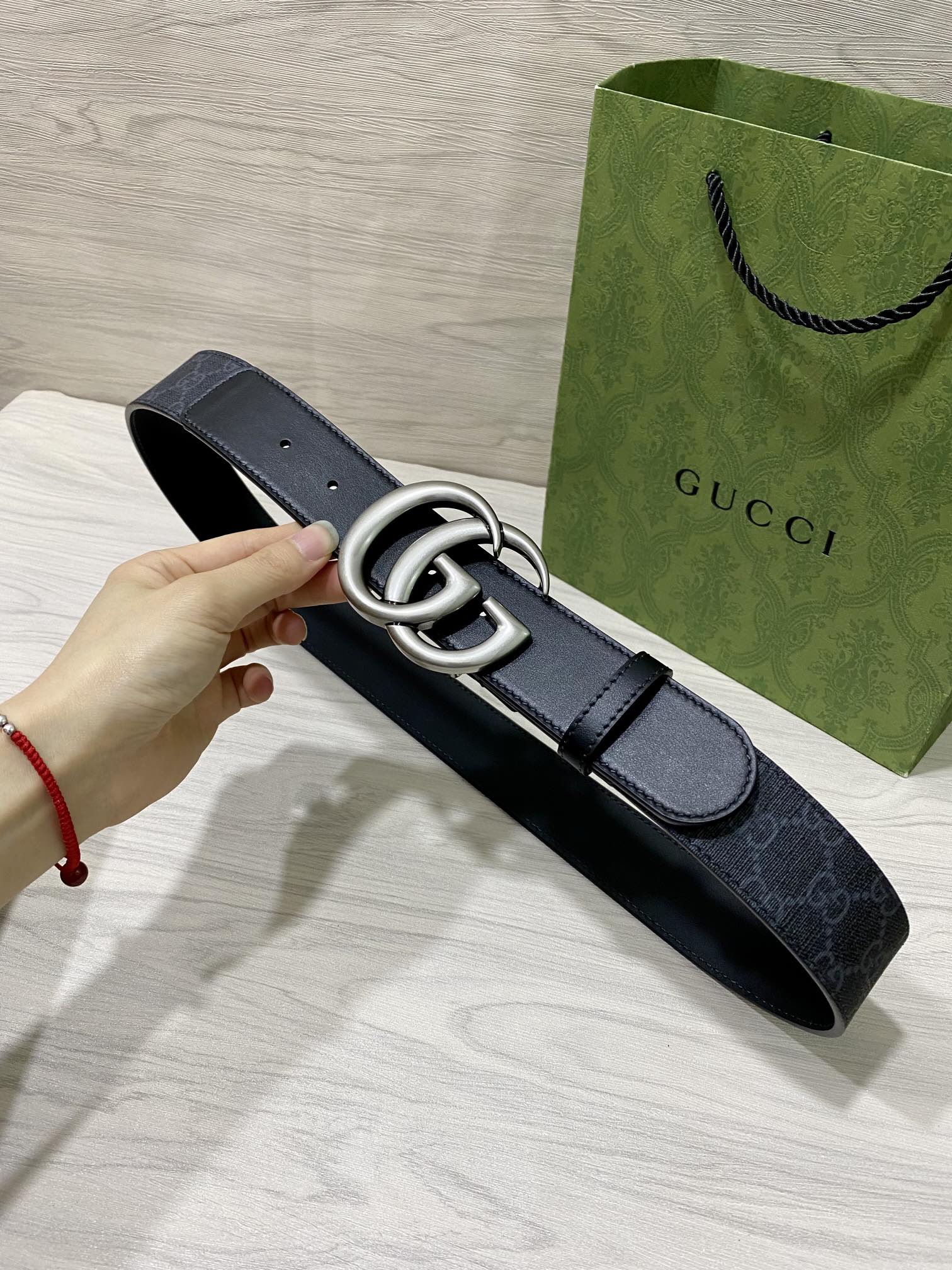 Gucci Male Basic Belt Cow Leather 40mm-13514