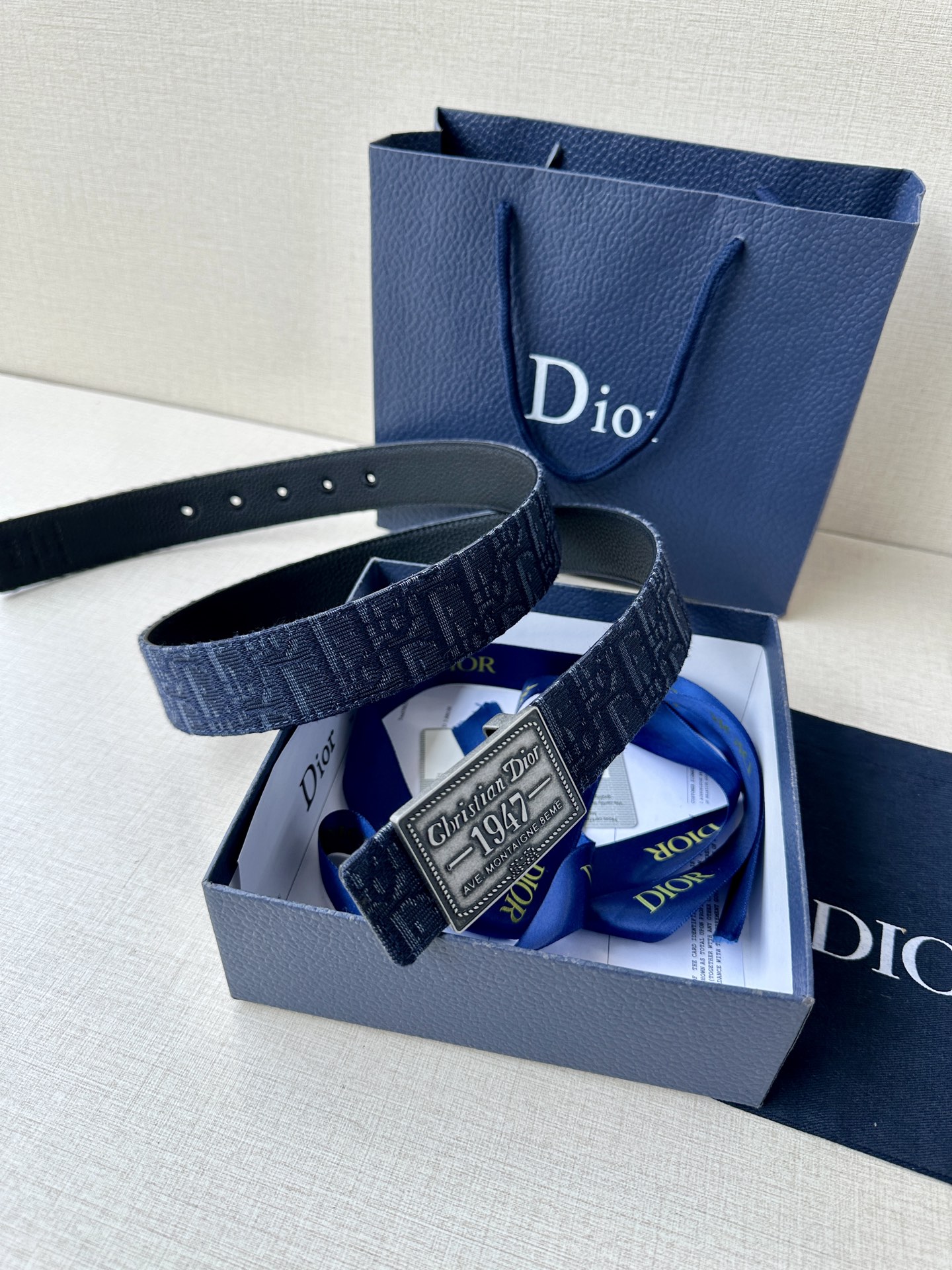 Basic Belt Cow Leather Black M-l