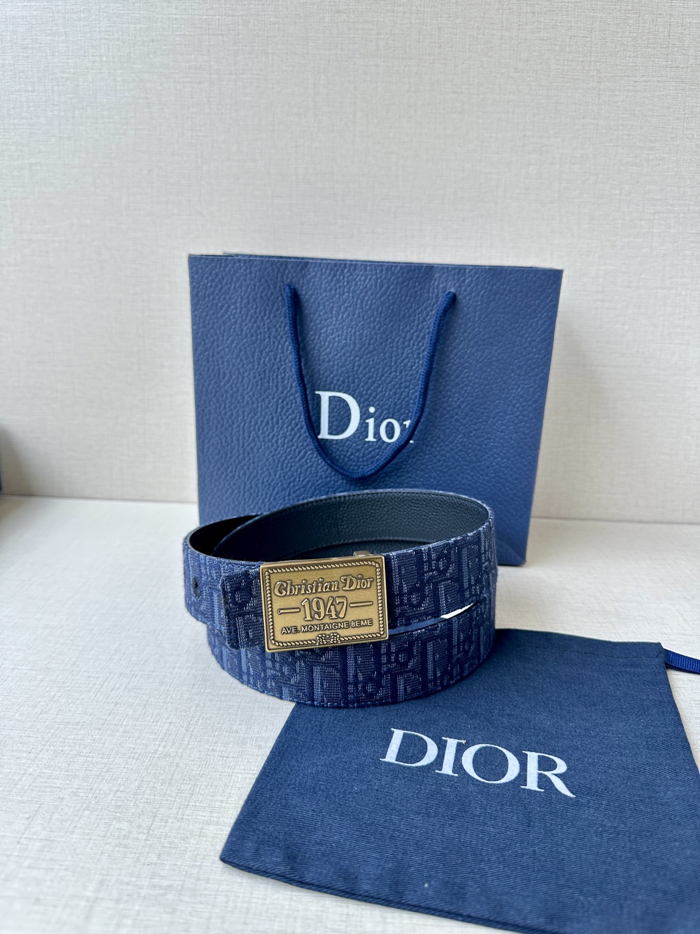 Basic Belt Cow Leather Black M-l