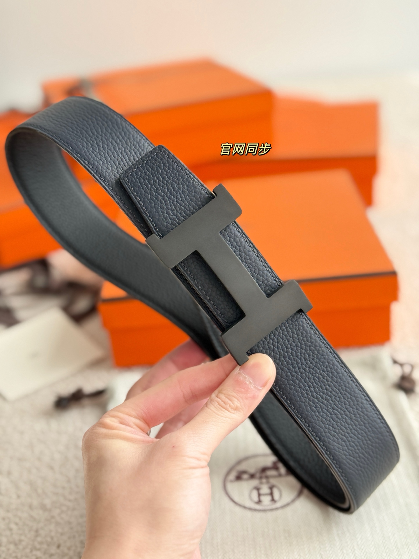 Hermès Male Basic Belt 38mm-s