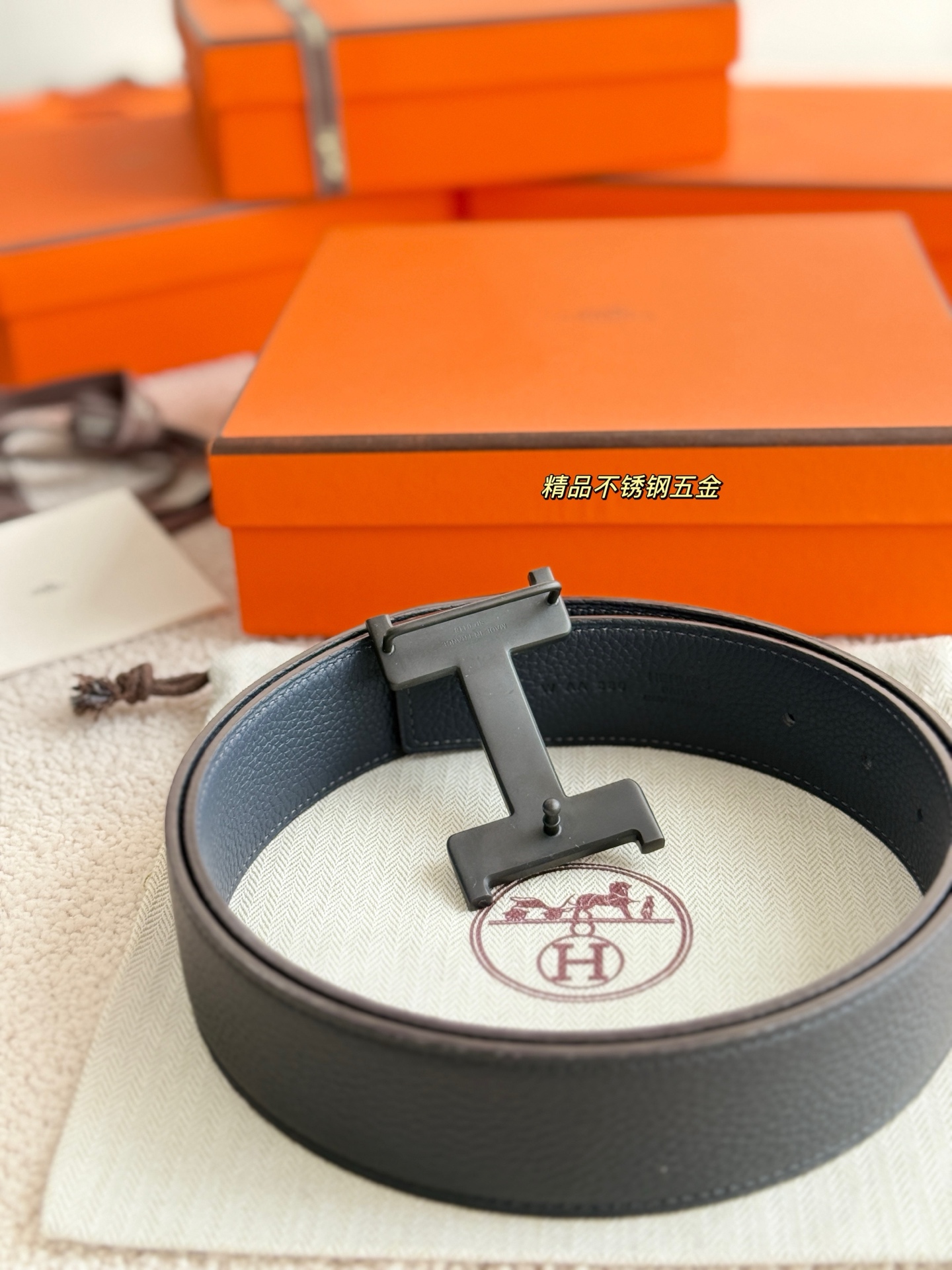 Hermès Male Basic Belt 38mm-s