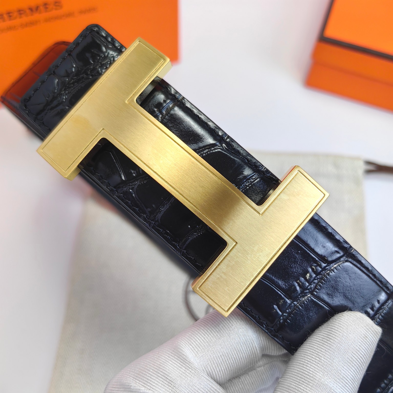 Hermès Basic Belt Top Grain Leather