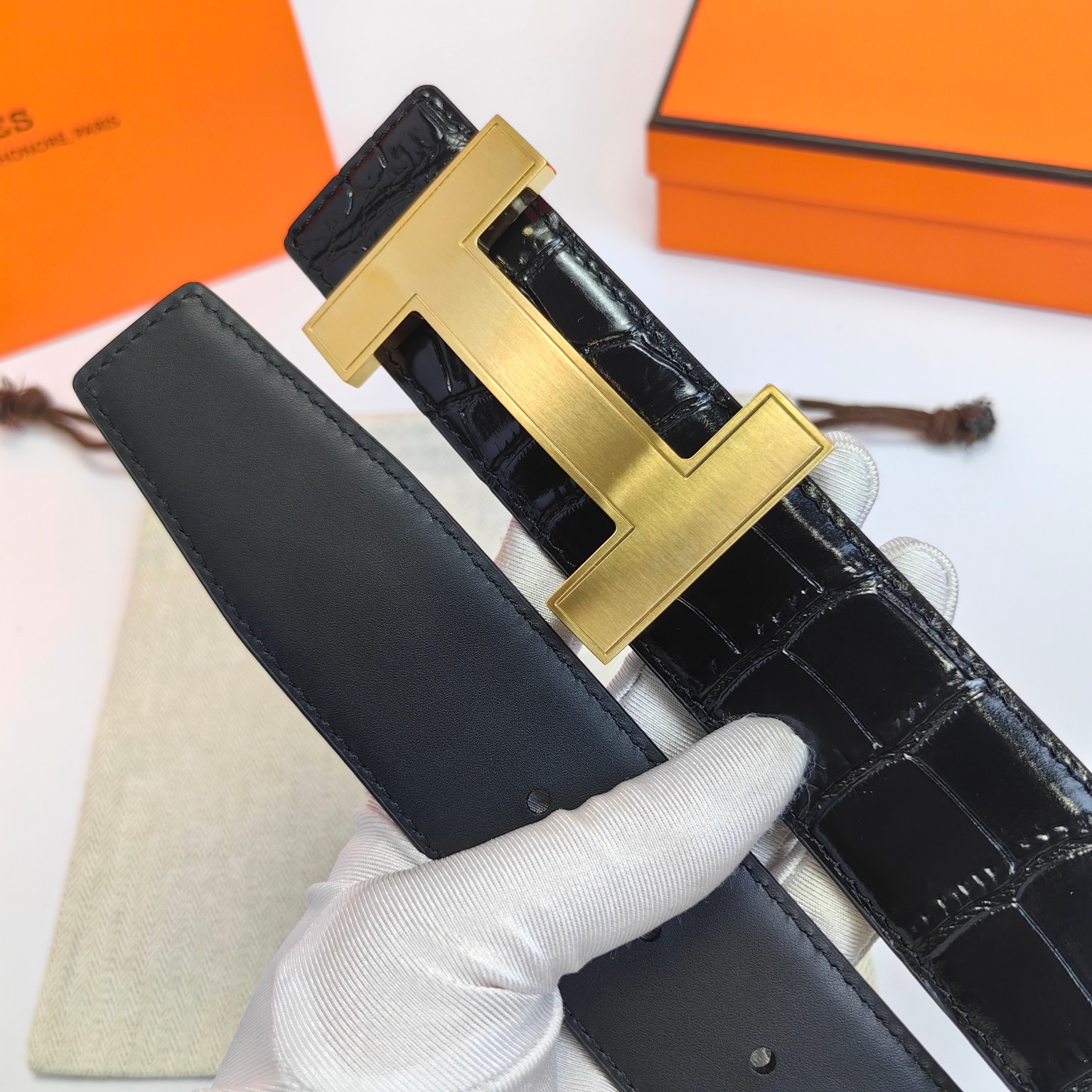 Hermès Basic Belt Top Grain Leather