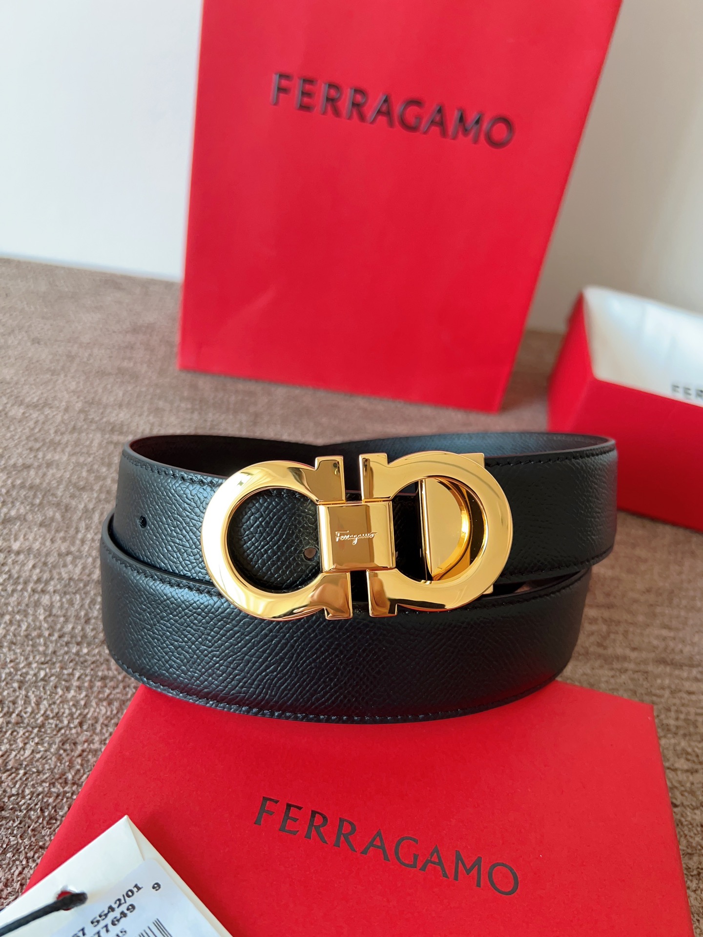 Salvatore Ferragamo Leather Belt