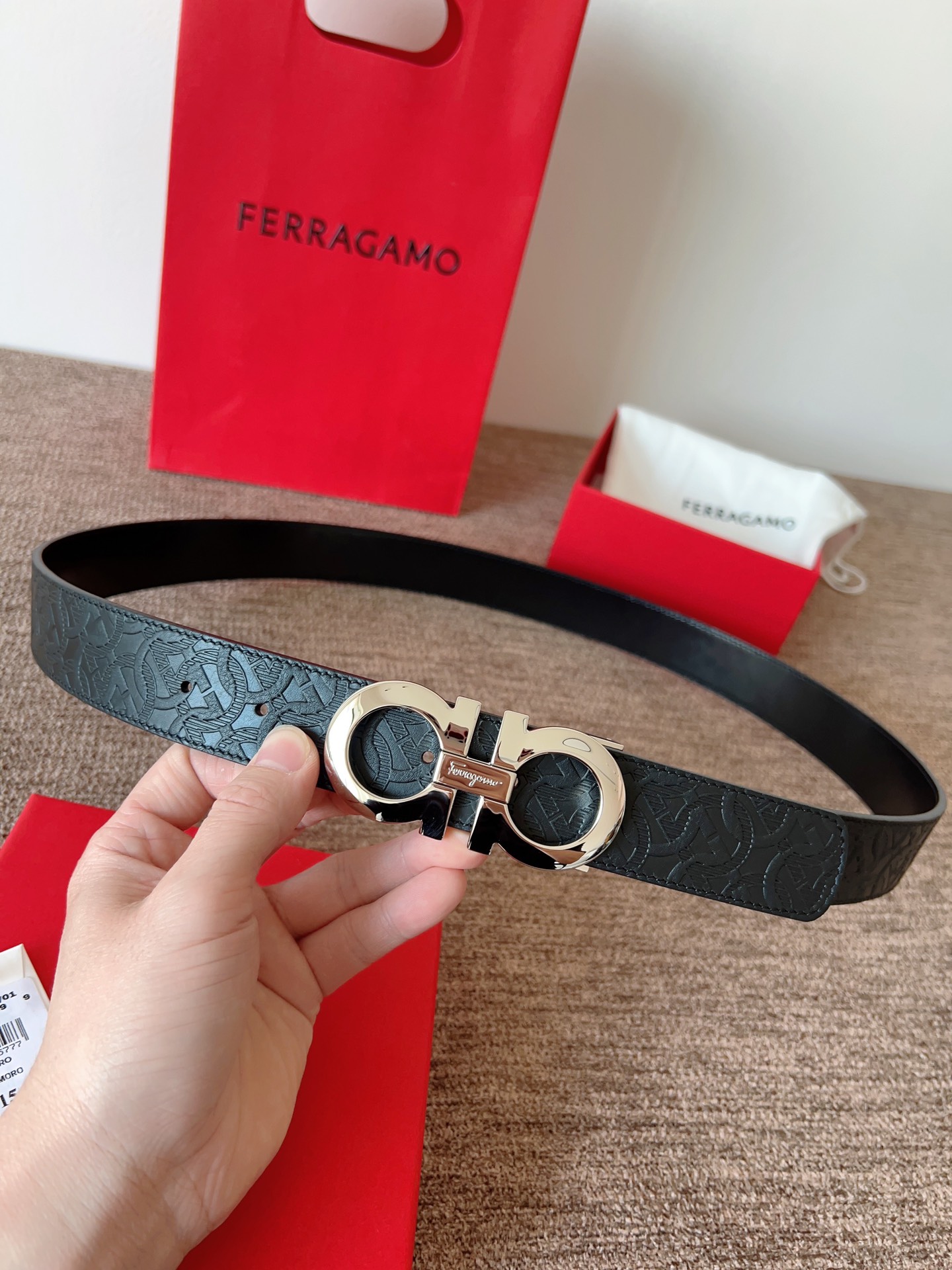 Salvatore Ferragamo Leather Belt