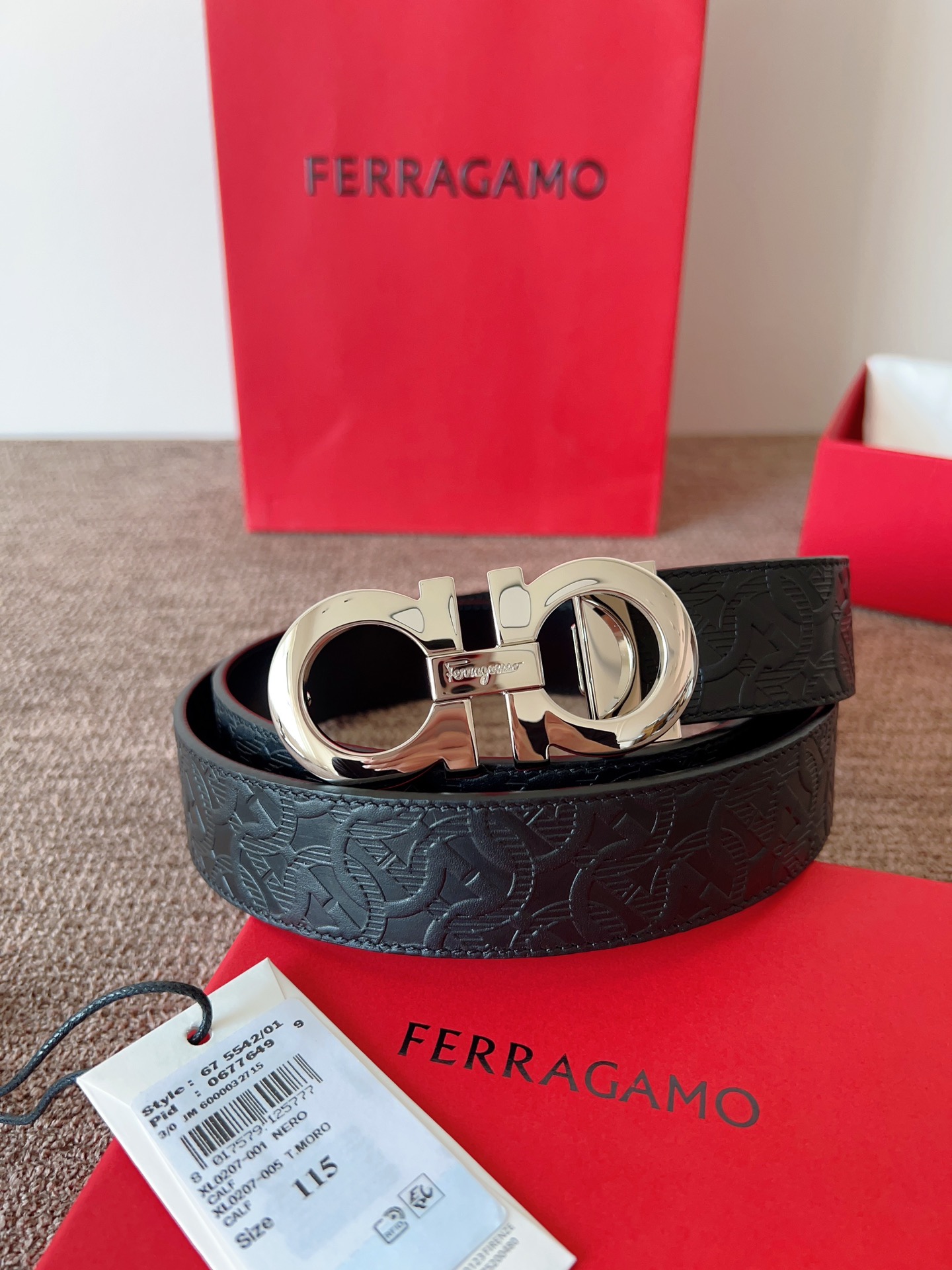 Salvatore Ferragamo Leather Belt
