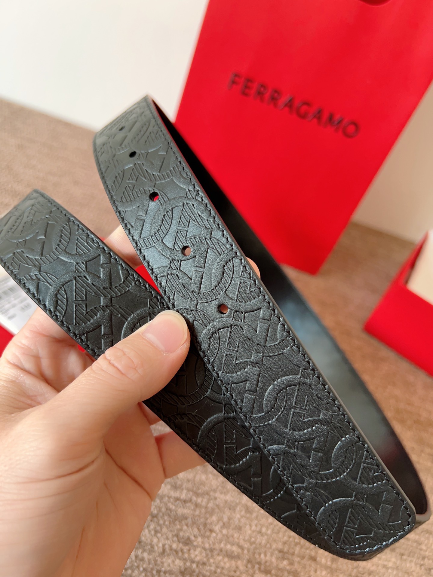 Salvatore Ferragamo Leather Belt