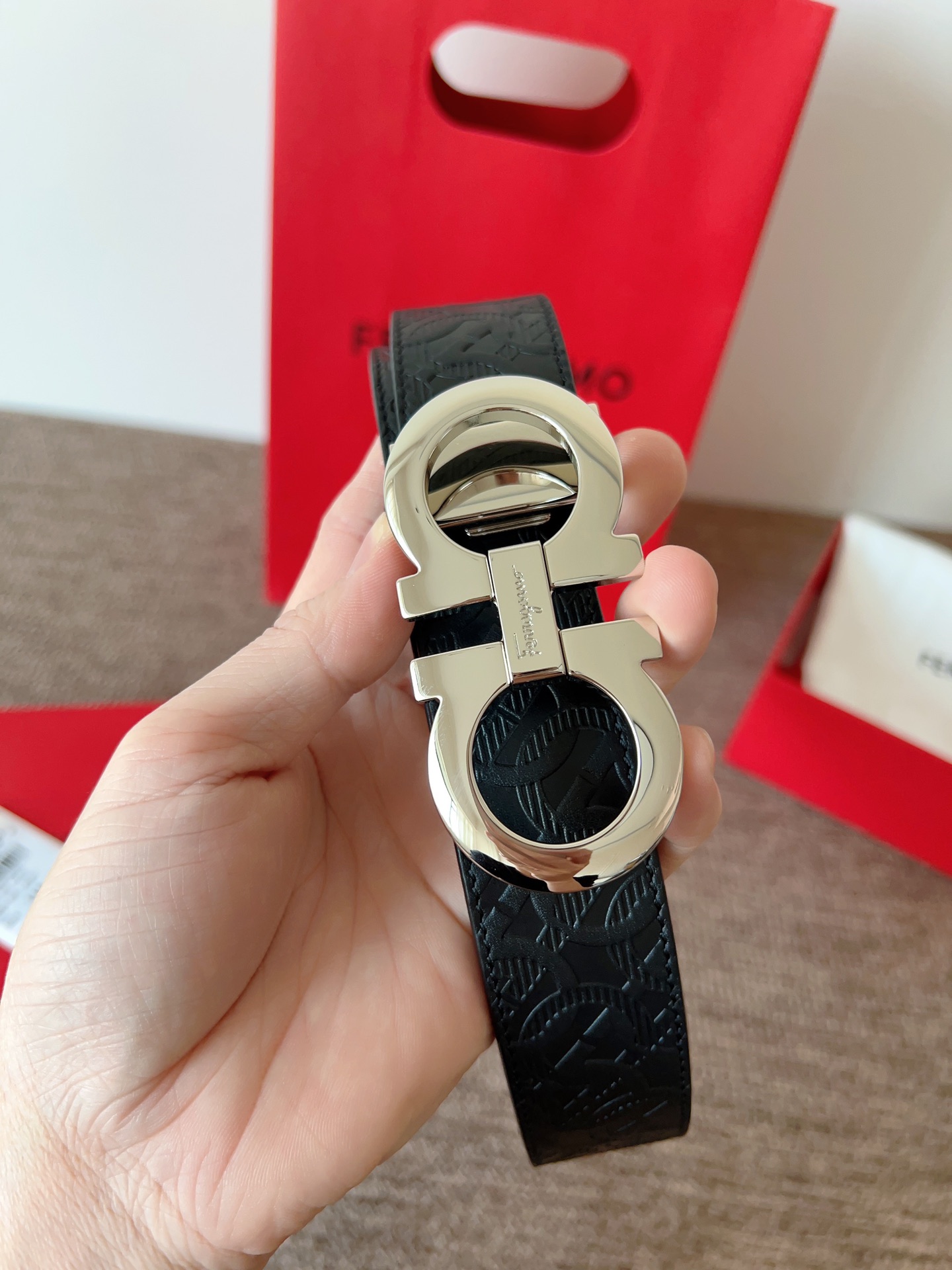 Salvatore Ferragamo Leather Belt