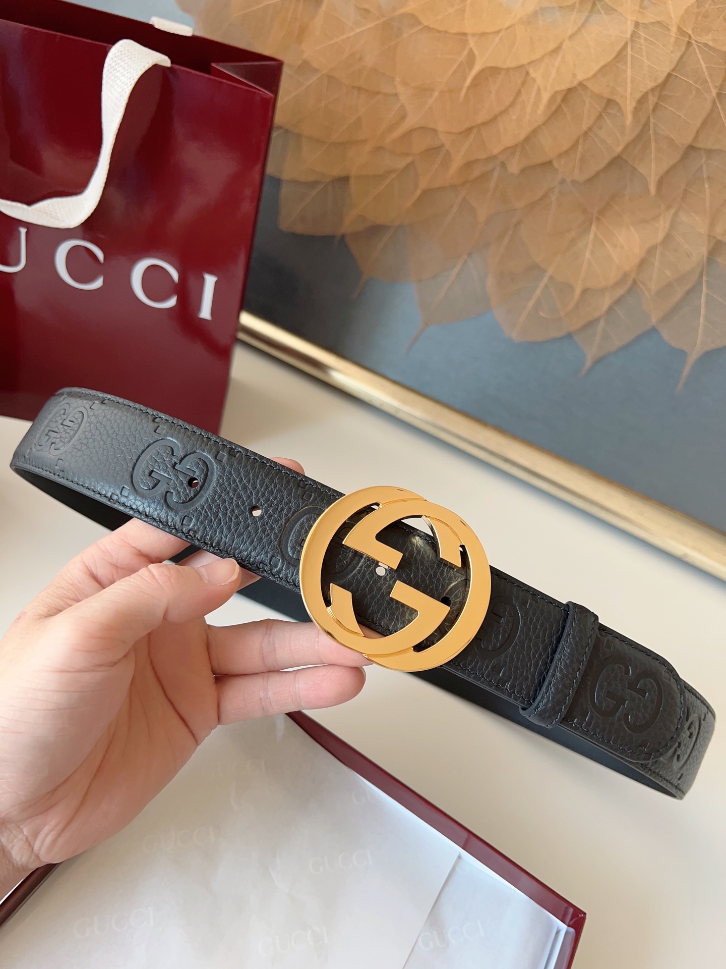 Gucci Basic Belt M-l