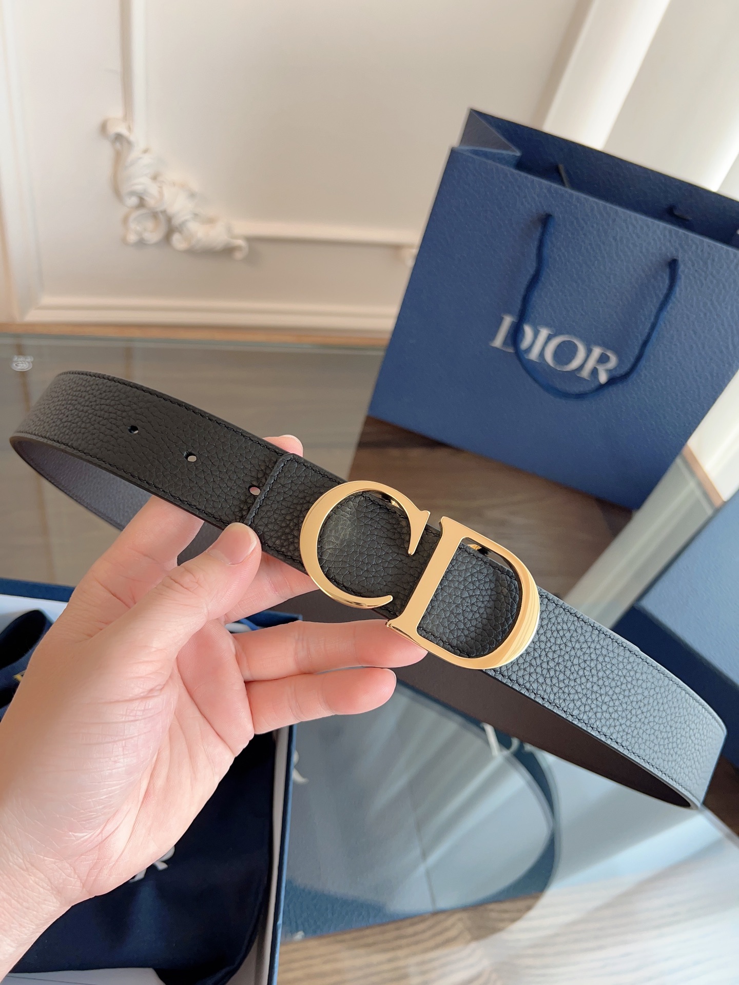 Dior Basic Belt Black