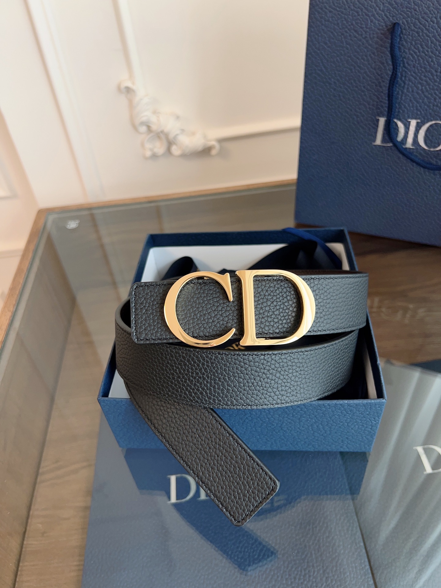 Dior Basic Belt Black