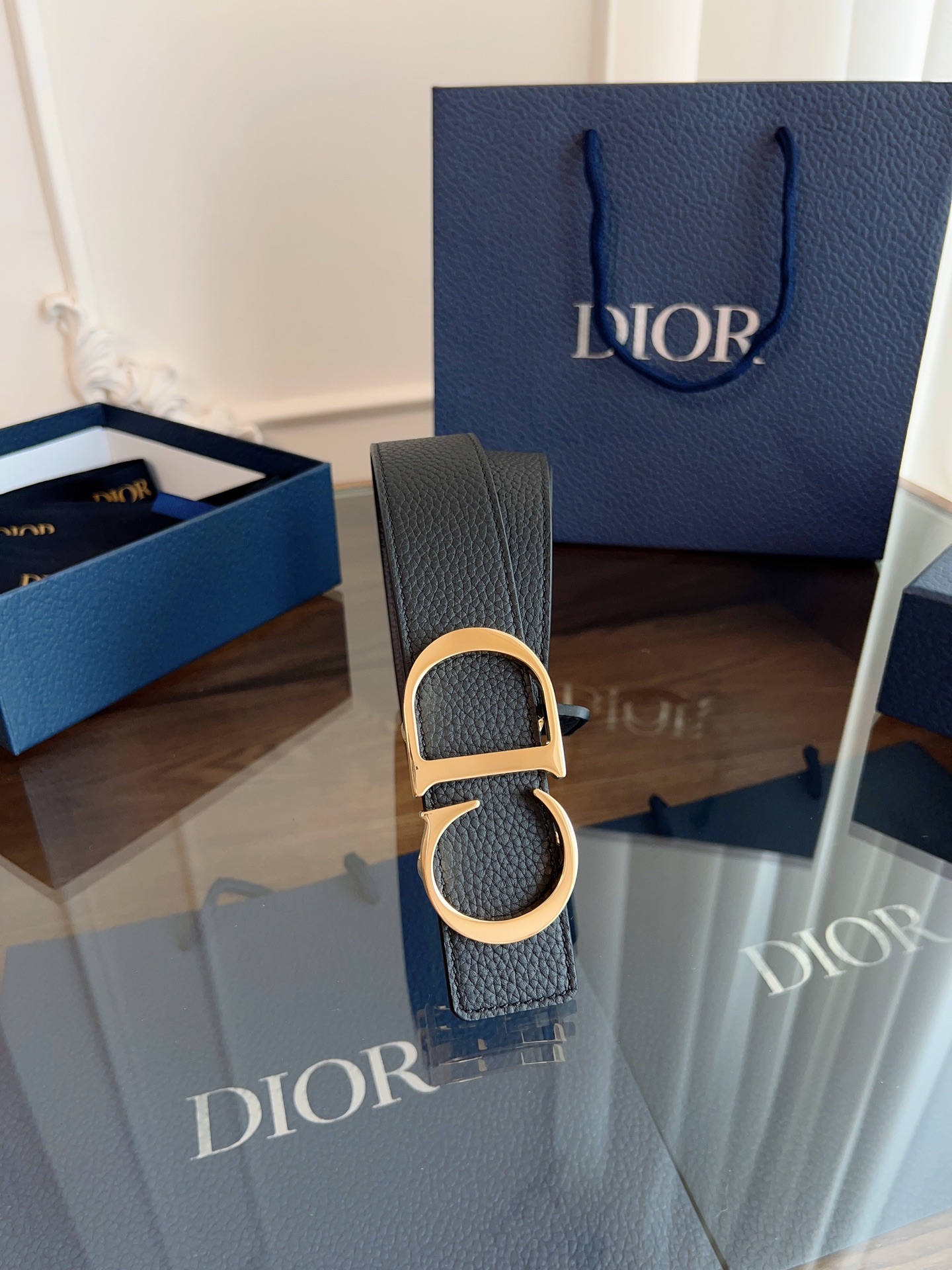 Dior Basic Belt Black