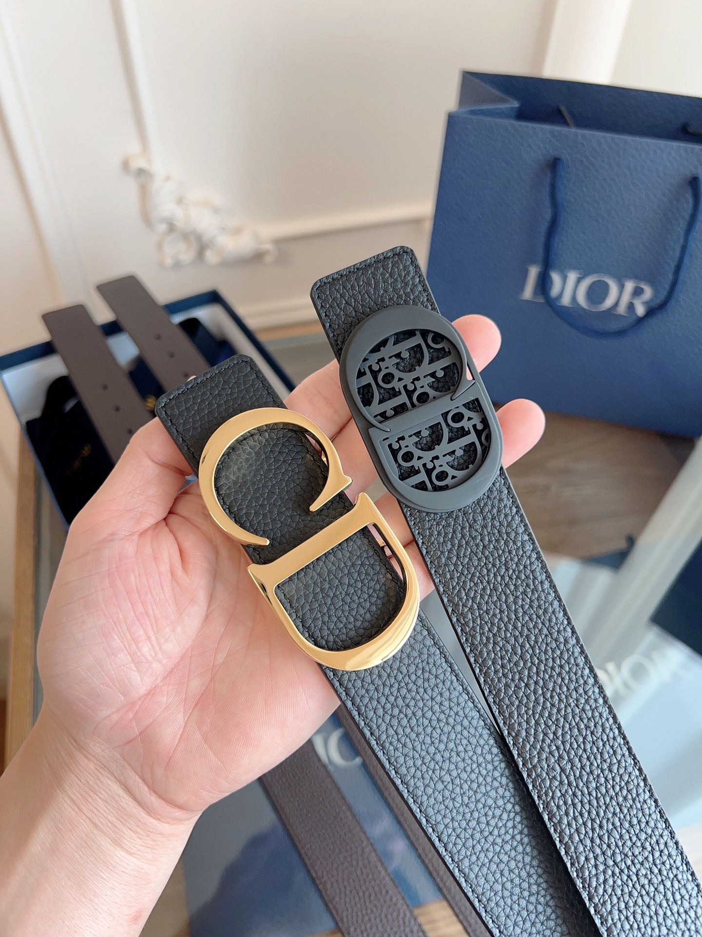 Dior Basic Belt Black