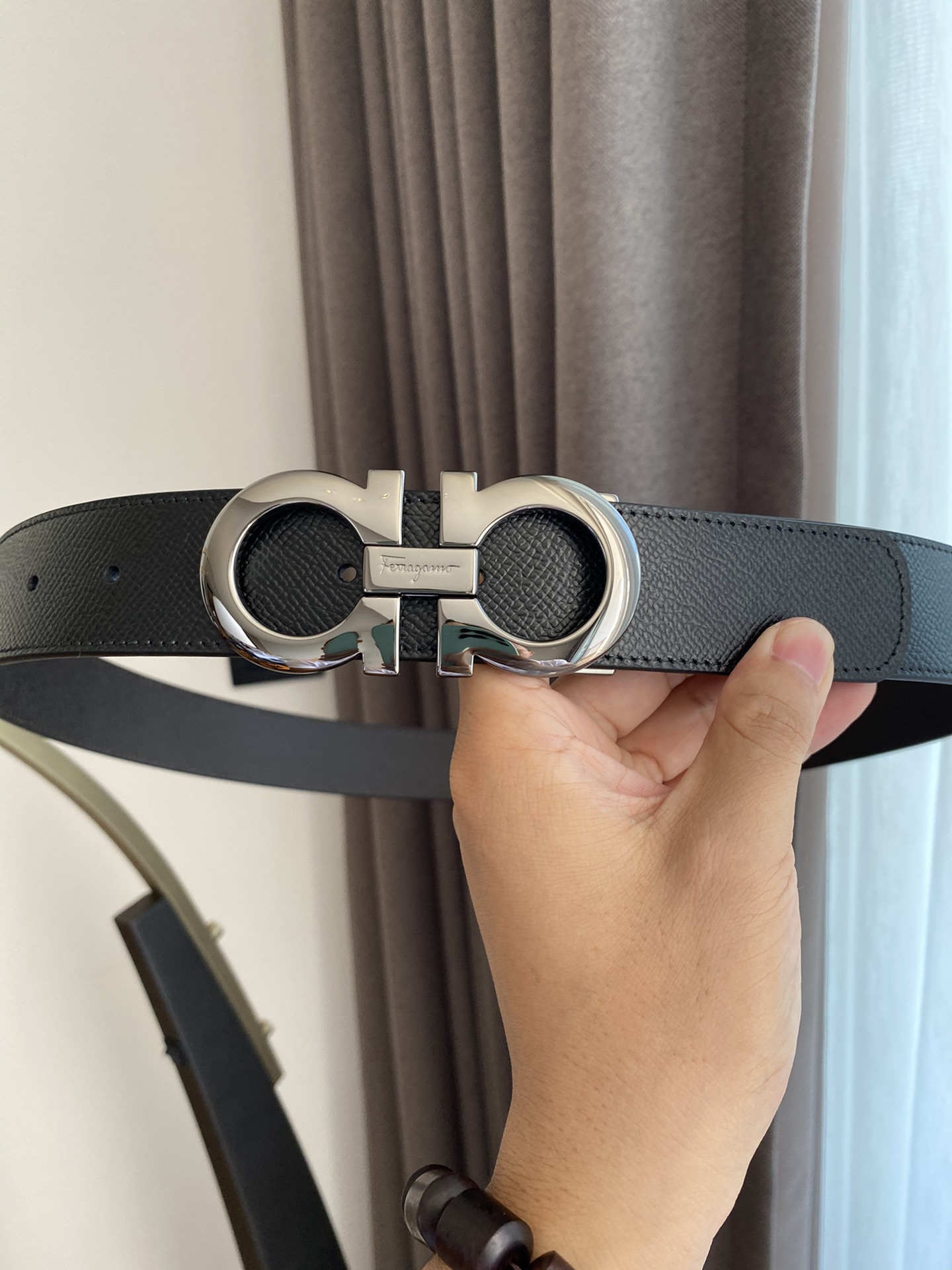 Salvatore Ferragamo Basic Belt Cow Leather M