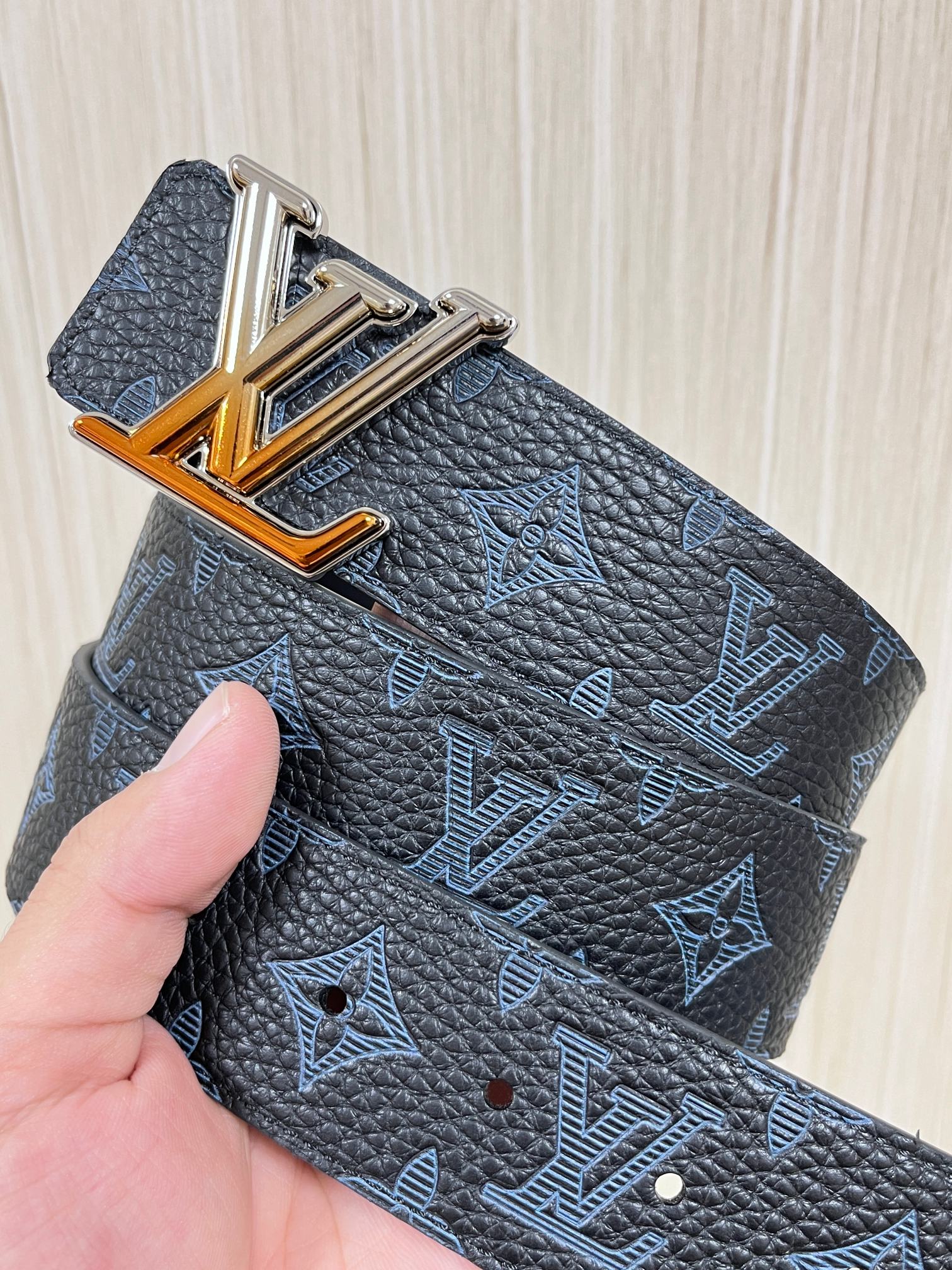 Louis Vuitton Basic Belt Cow Leather M-l