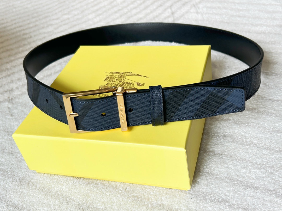 Burberry Male Basic Belt Cow Leather M-l