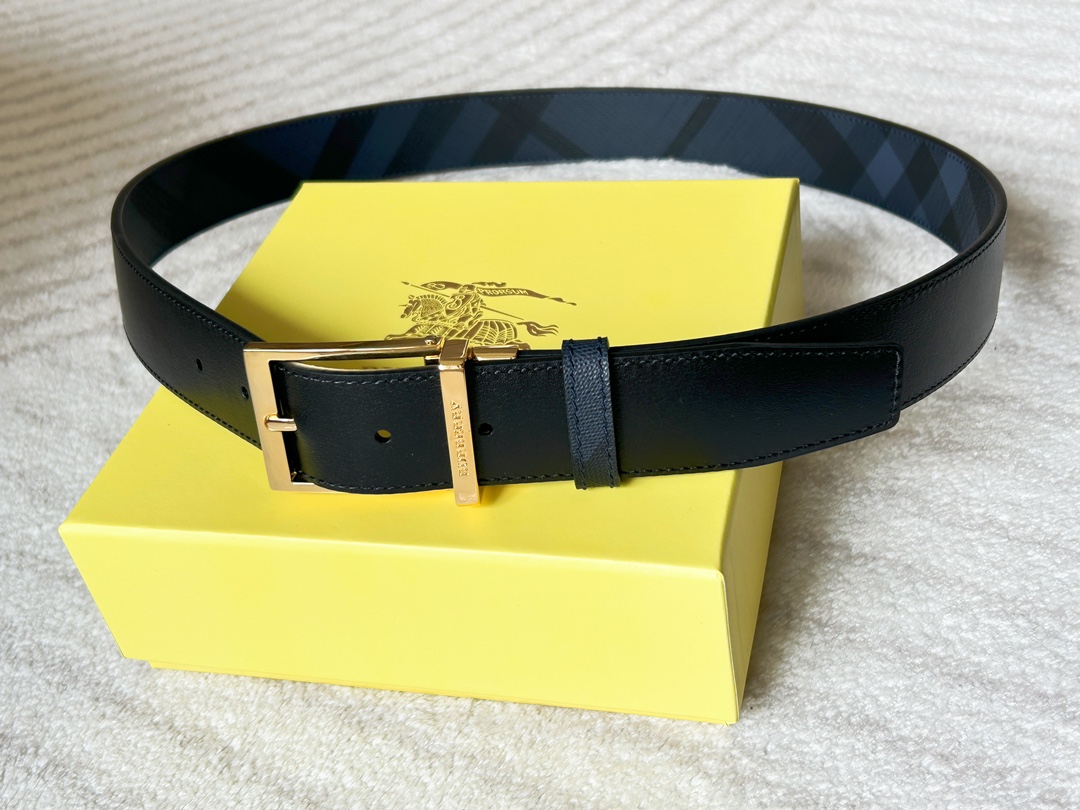 Burberry Male Basic Belt Cow Leather M-l