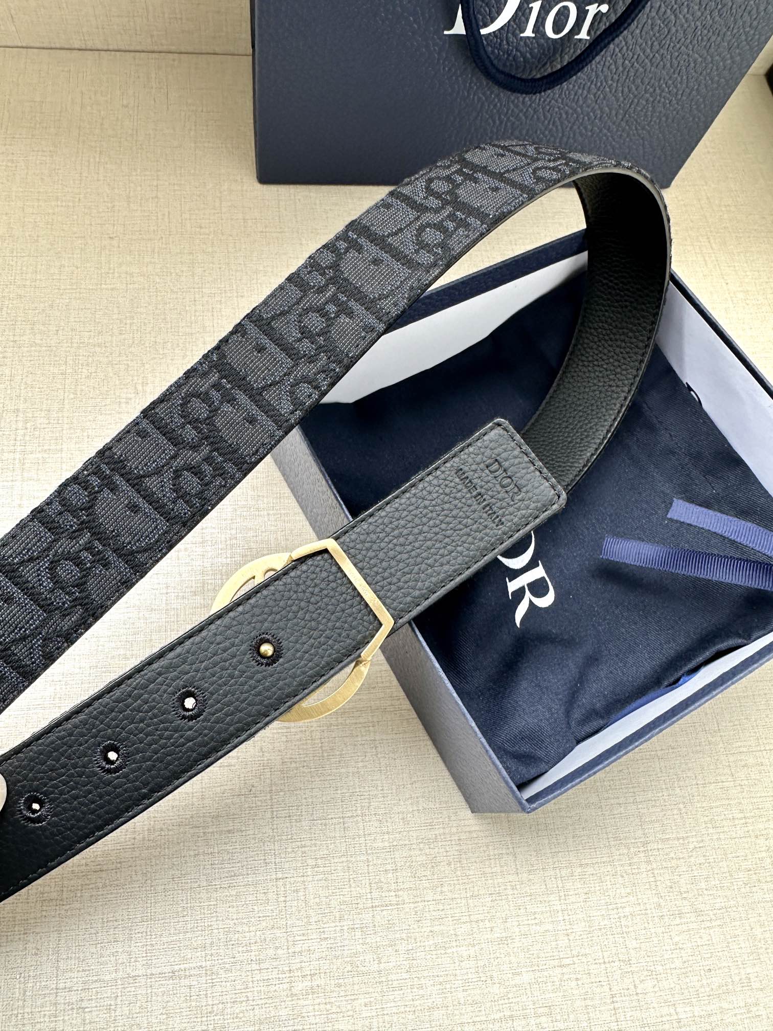 Dior Basic Belt Gold M-l