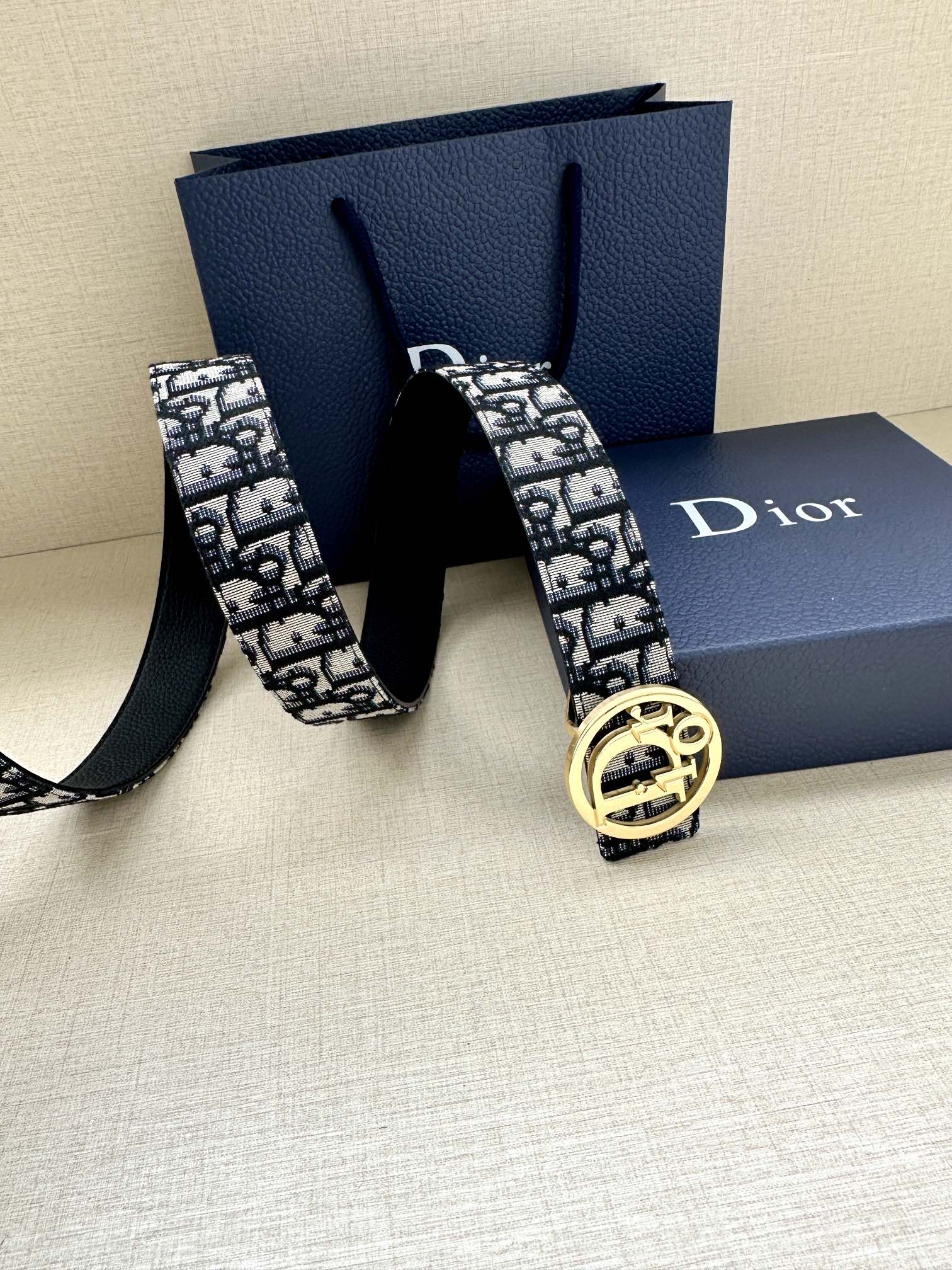 Dior Basic Belt Gold M-l
