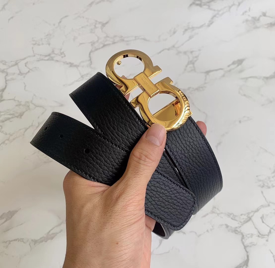 Salvatore Ferragamo Male Leather Belt M