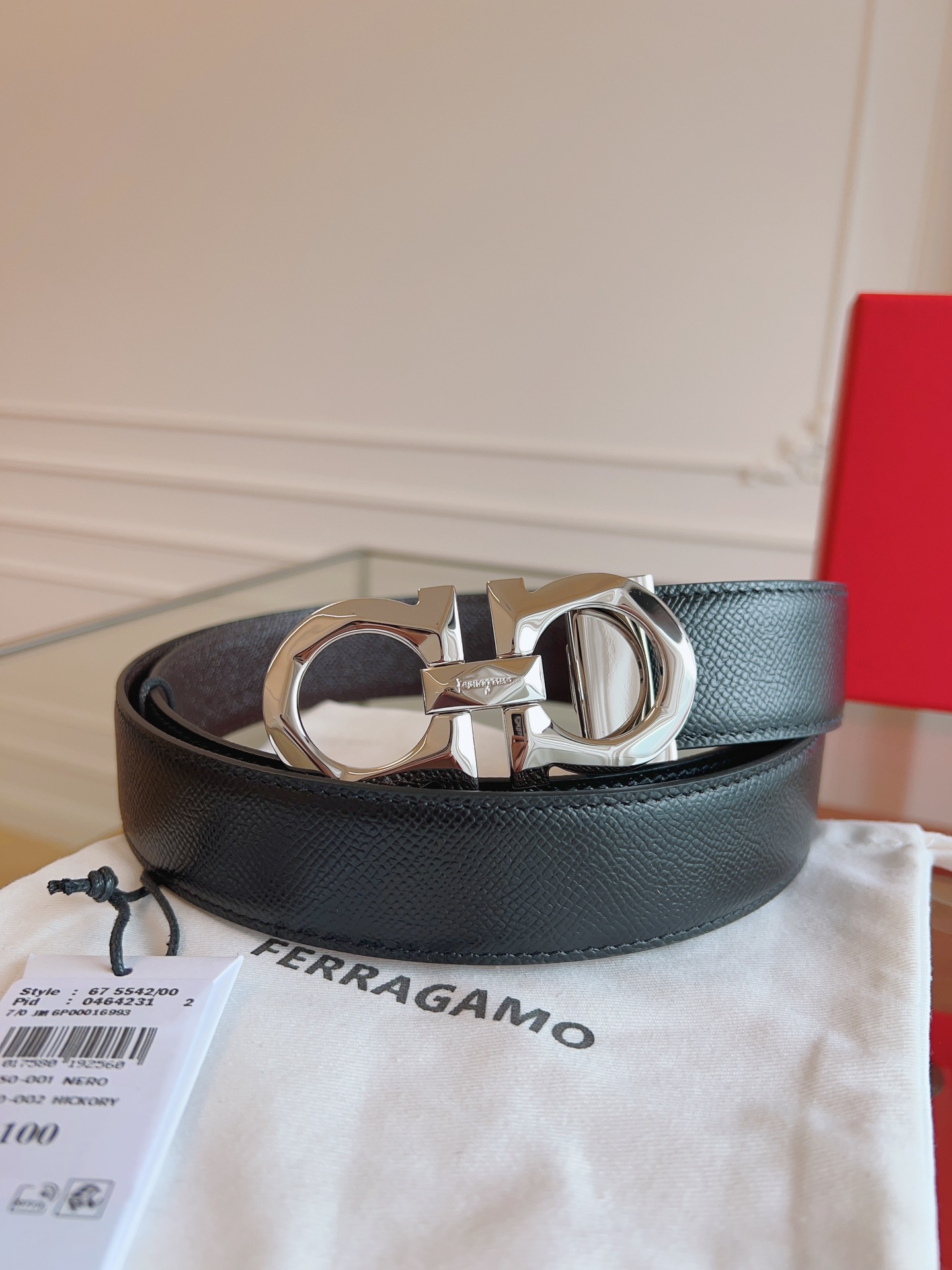 Salvatore Ferragamo Male Basic Belt M
