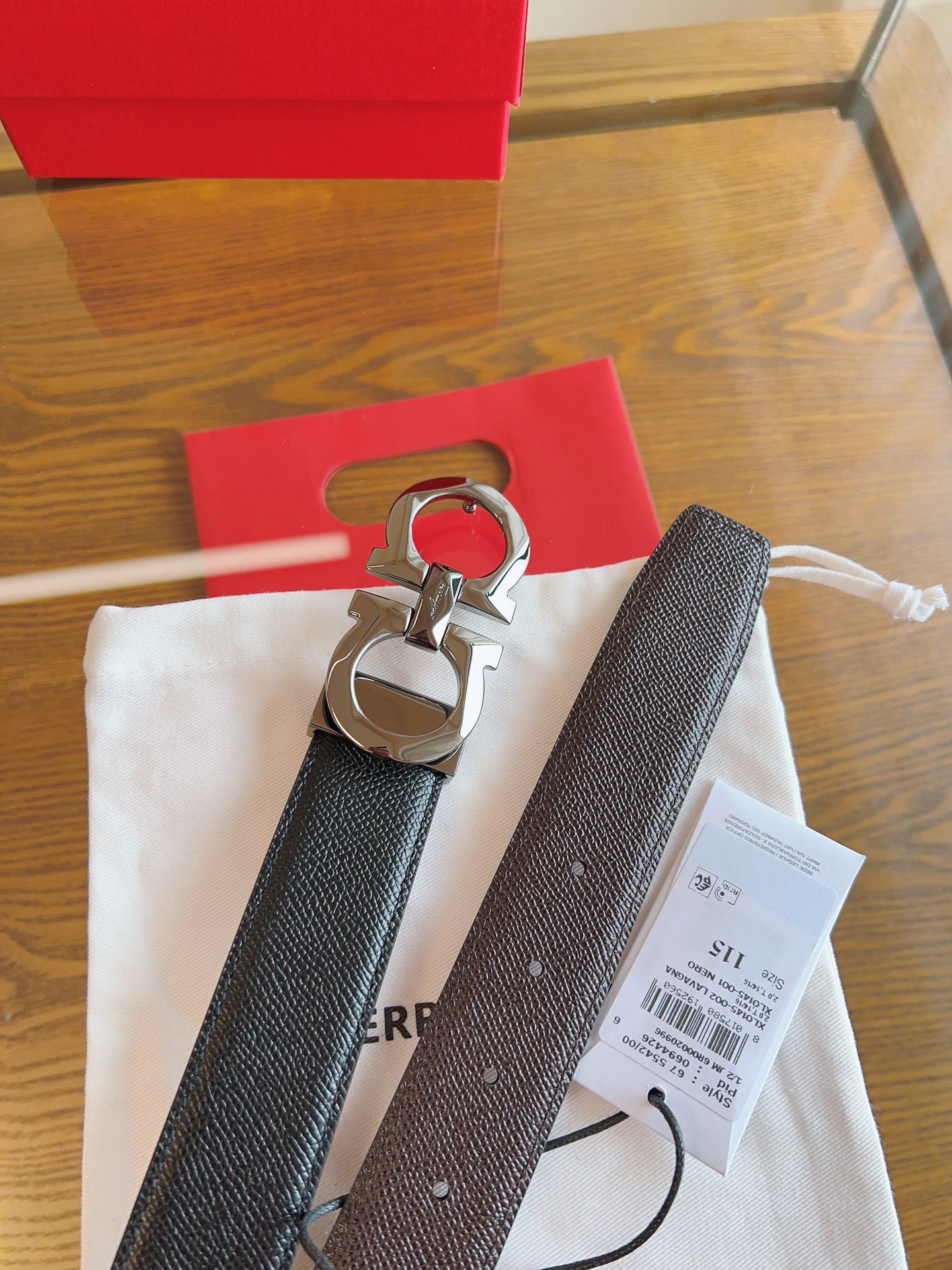 Salvatore Ferragamo Male Basic Belt M