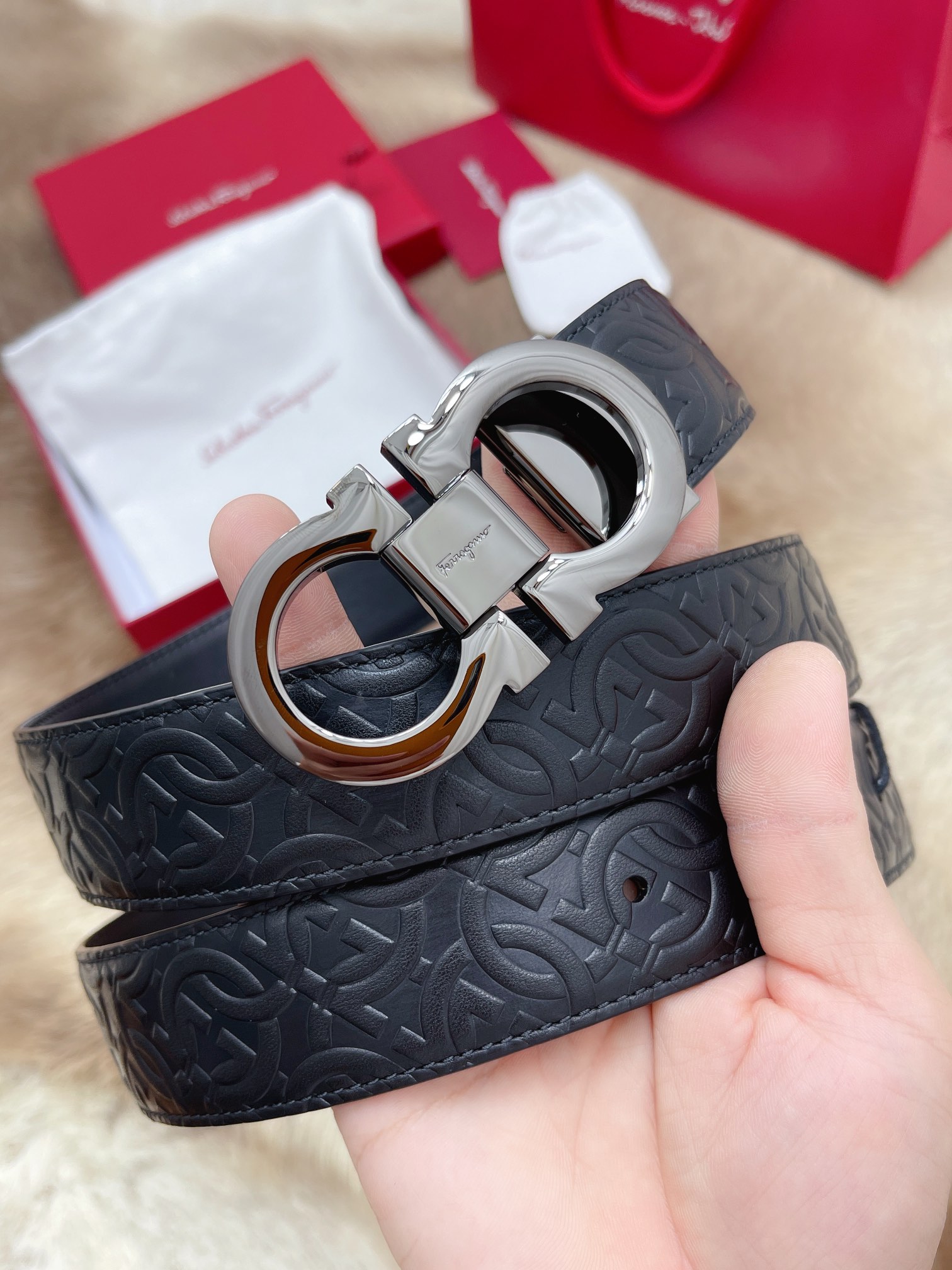 Salvatore Ferragamo Male Basic Belt M