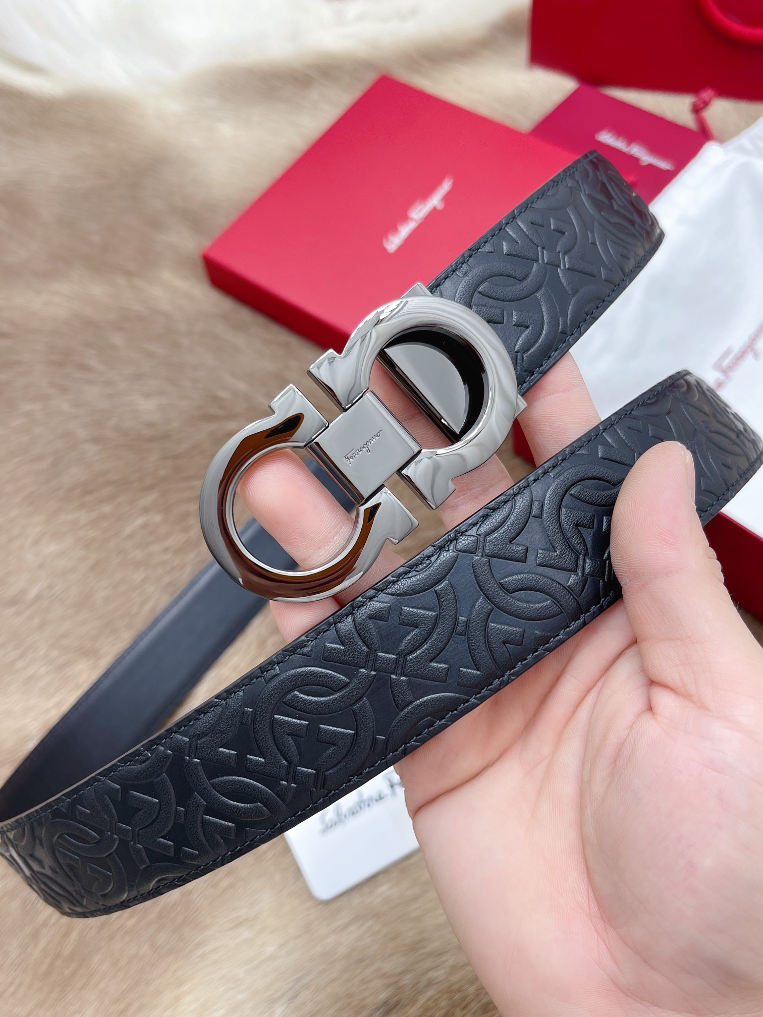 Salvatore Ferragamo Male Basic Belt M