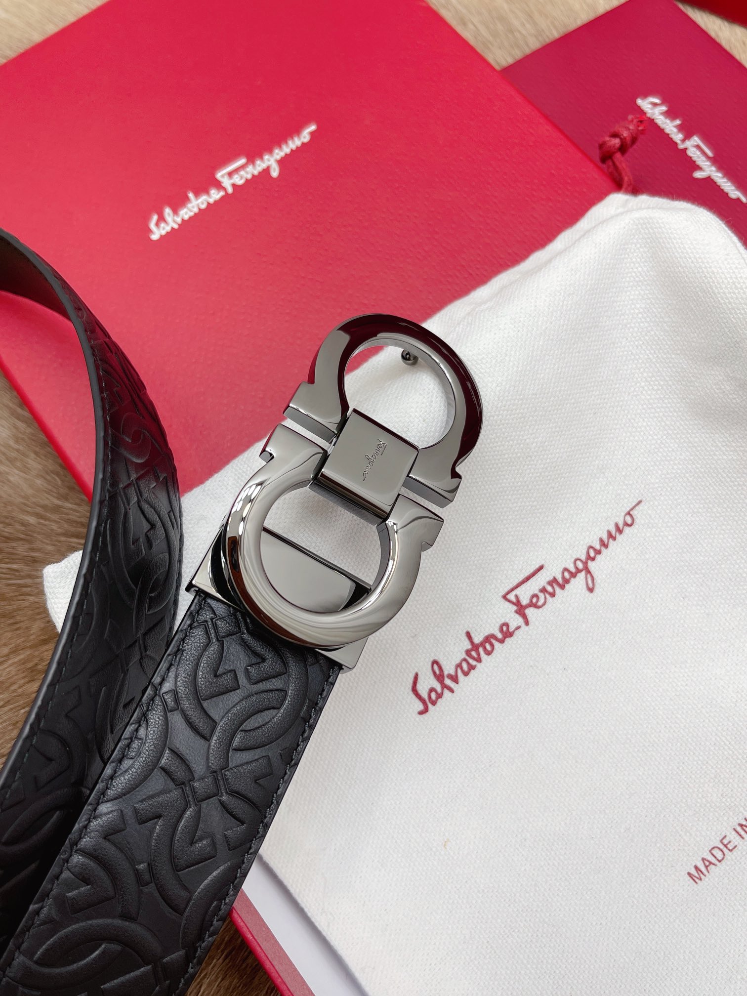 Salvatore Ferragamo Male Basic Belt M