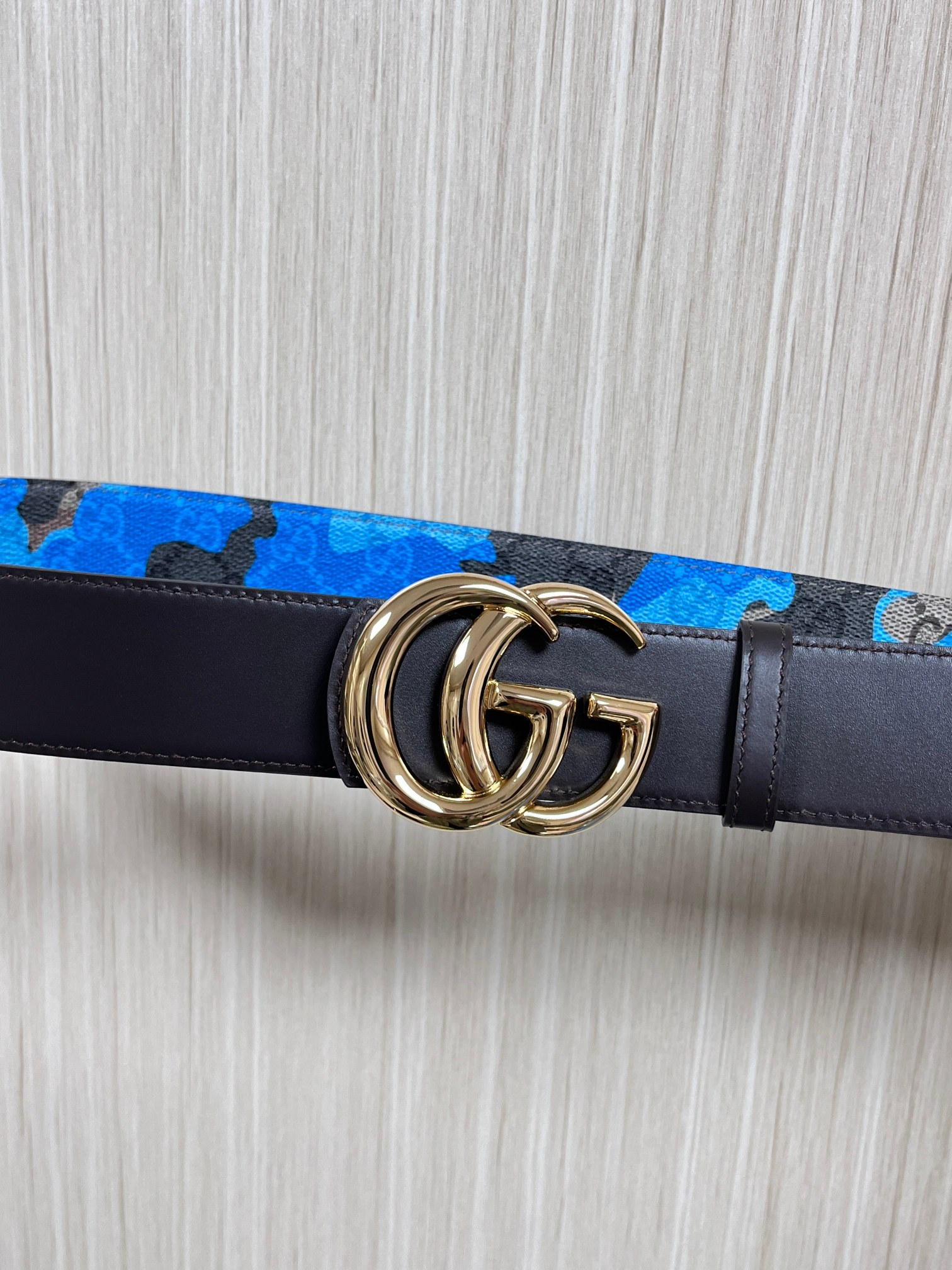 Gucci Basic Belt Blue M