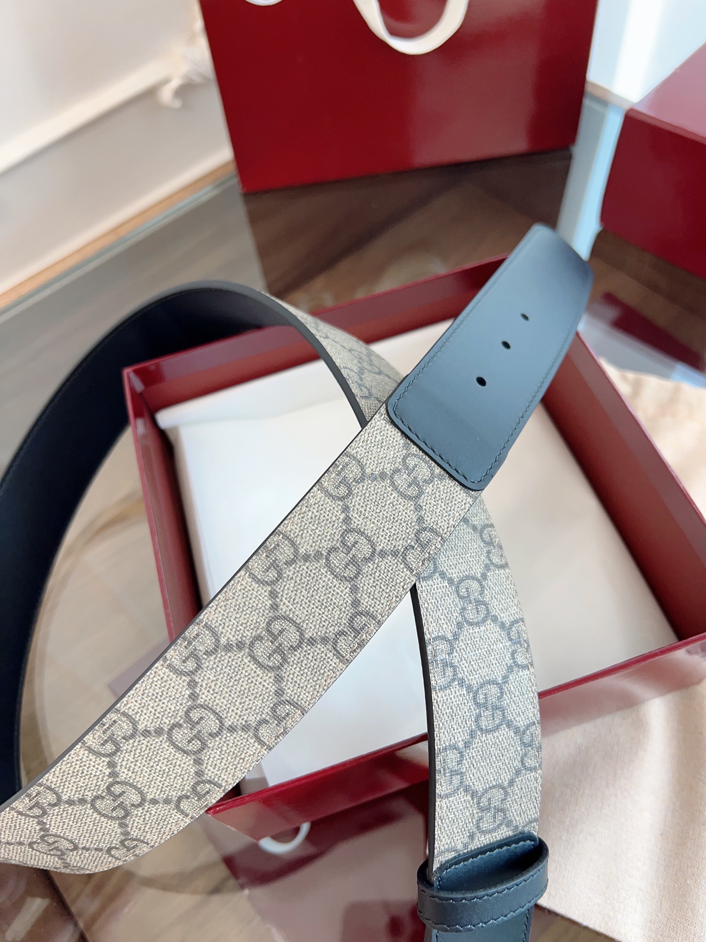 Gucci Basic Belt Cow Leather 13514-m-l