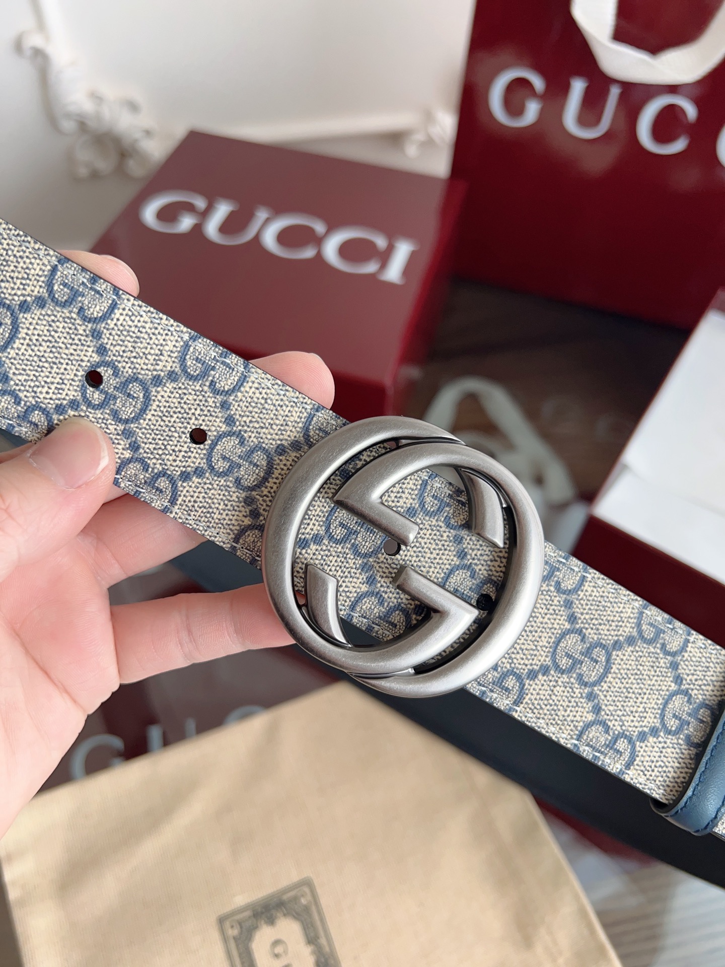 Gucci Basic Belt 13514-m-l