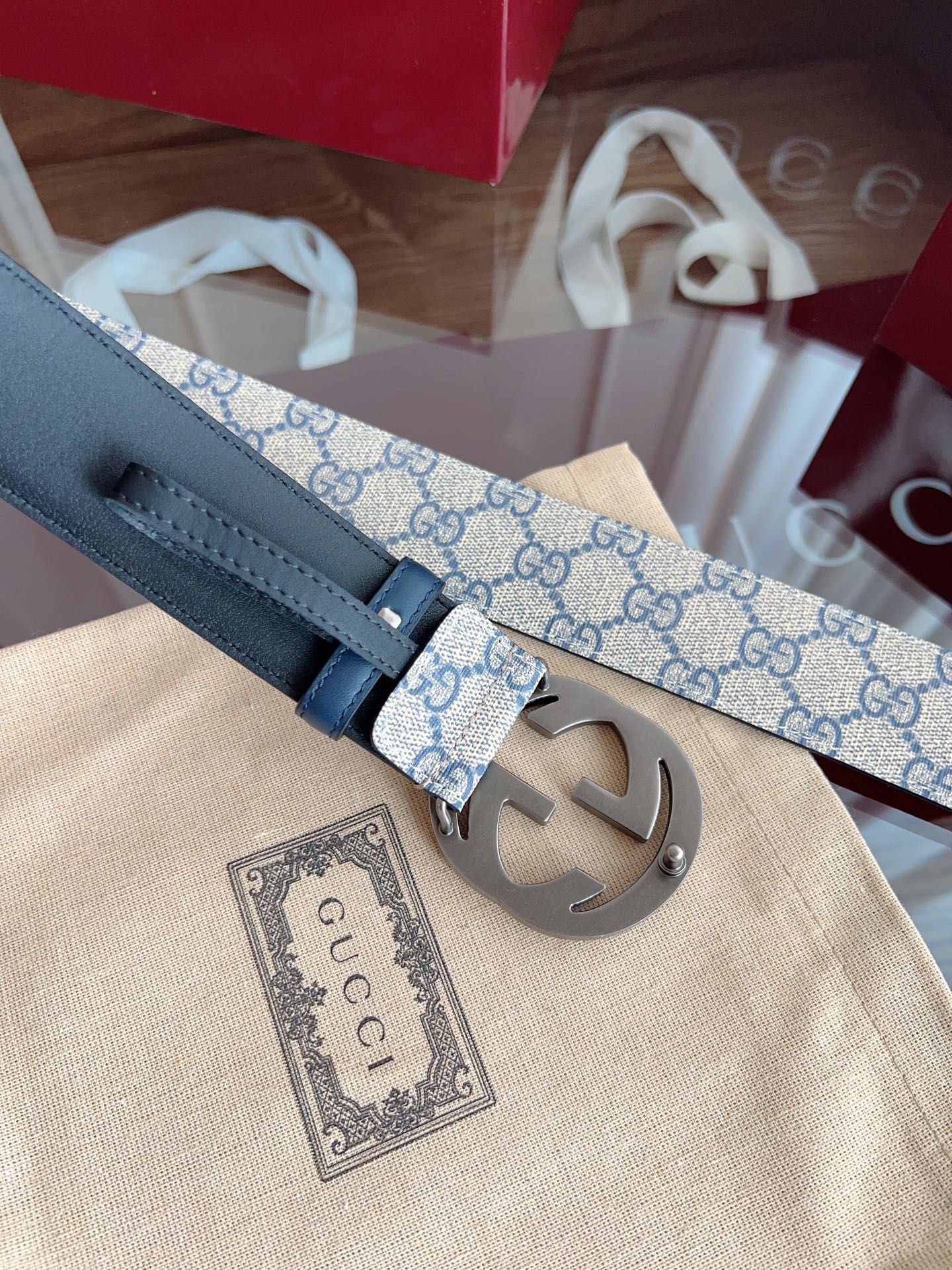 Gucci Basic Belt 13514-m-l