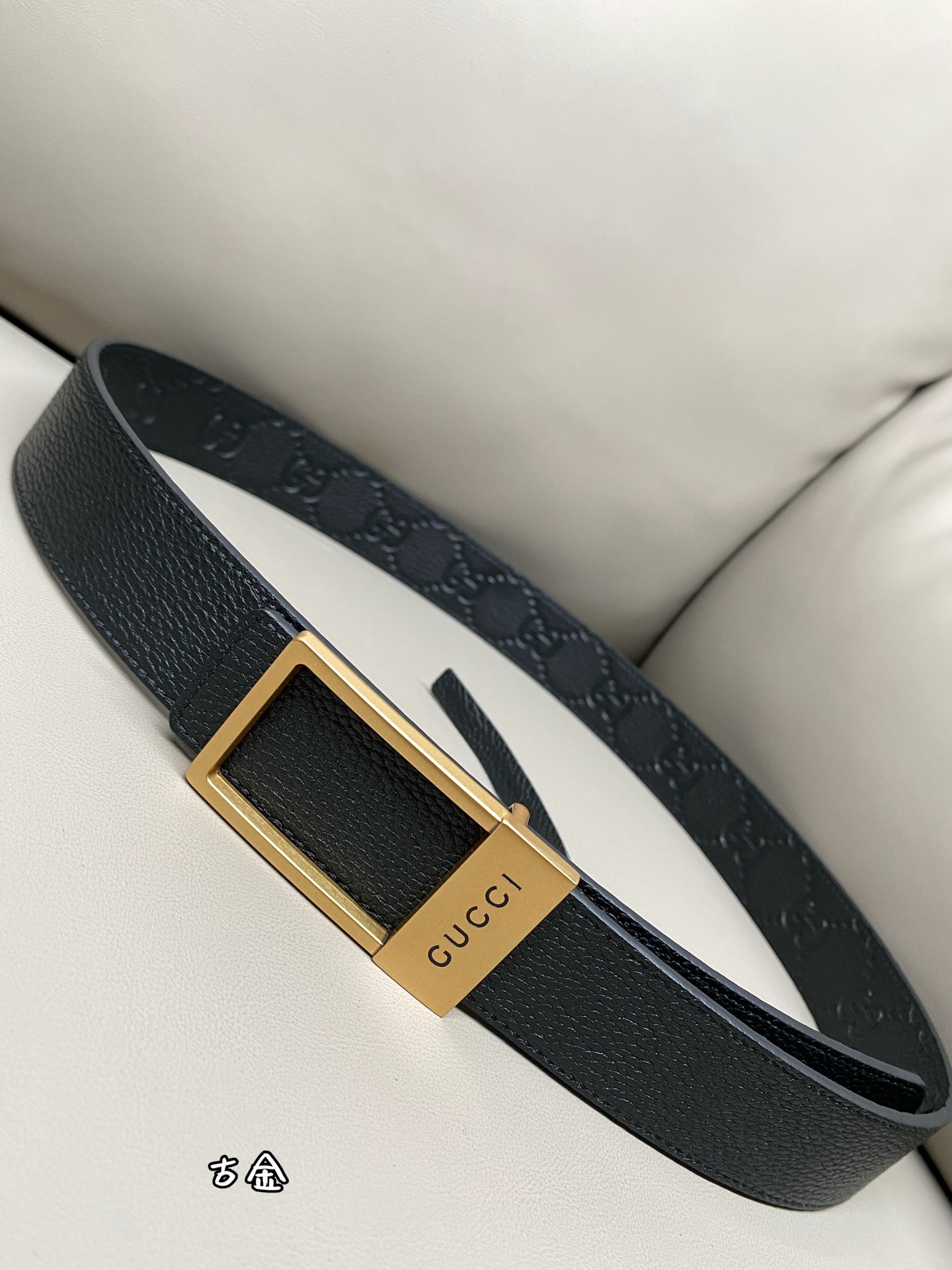 Gucci Male Basic Belt Cow Leather 13514-m
