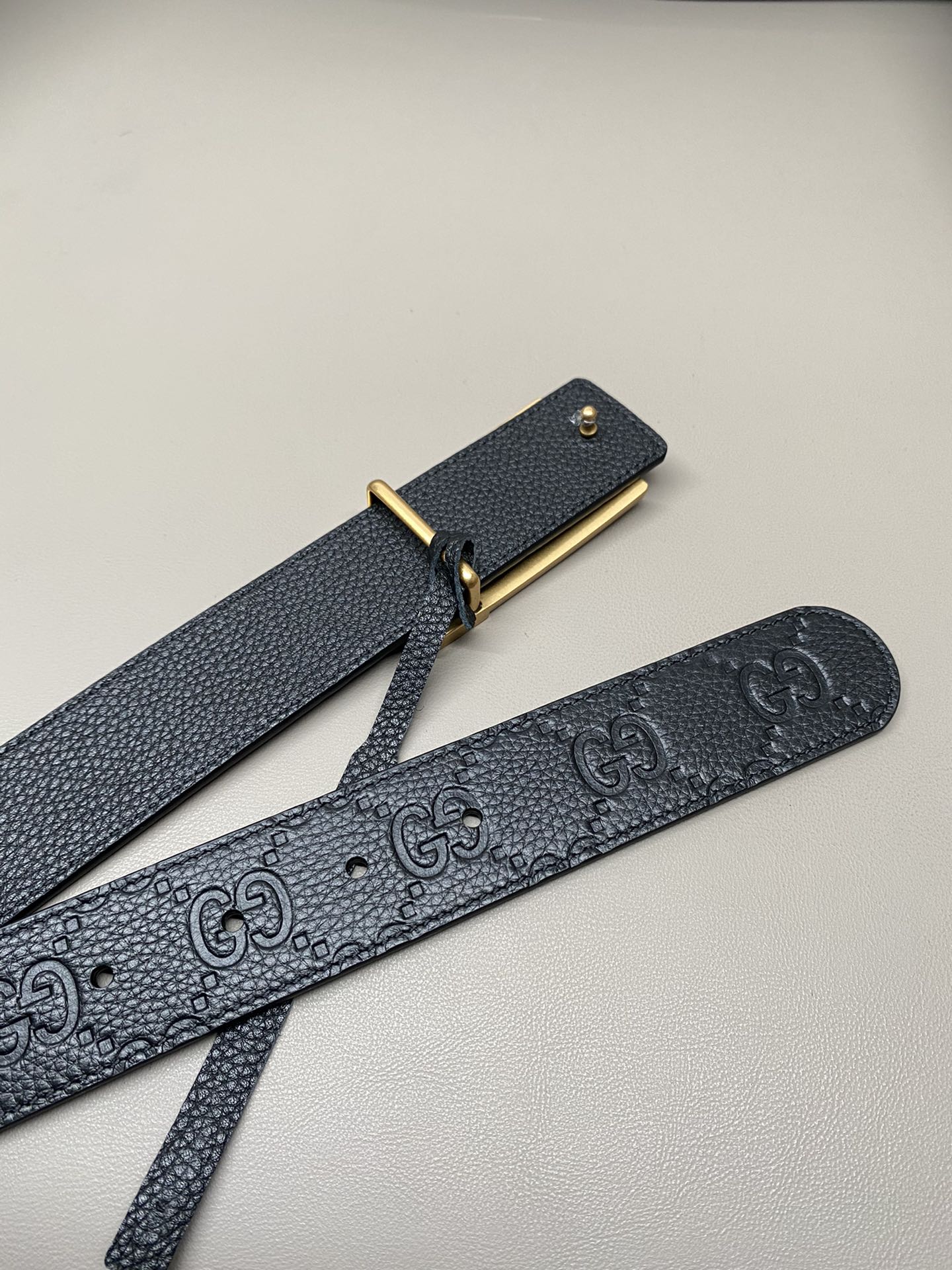 Gucci Male Basic Belt Cow Leather 13514-m