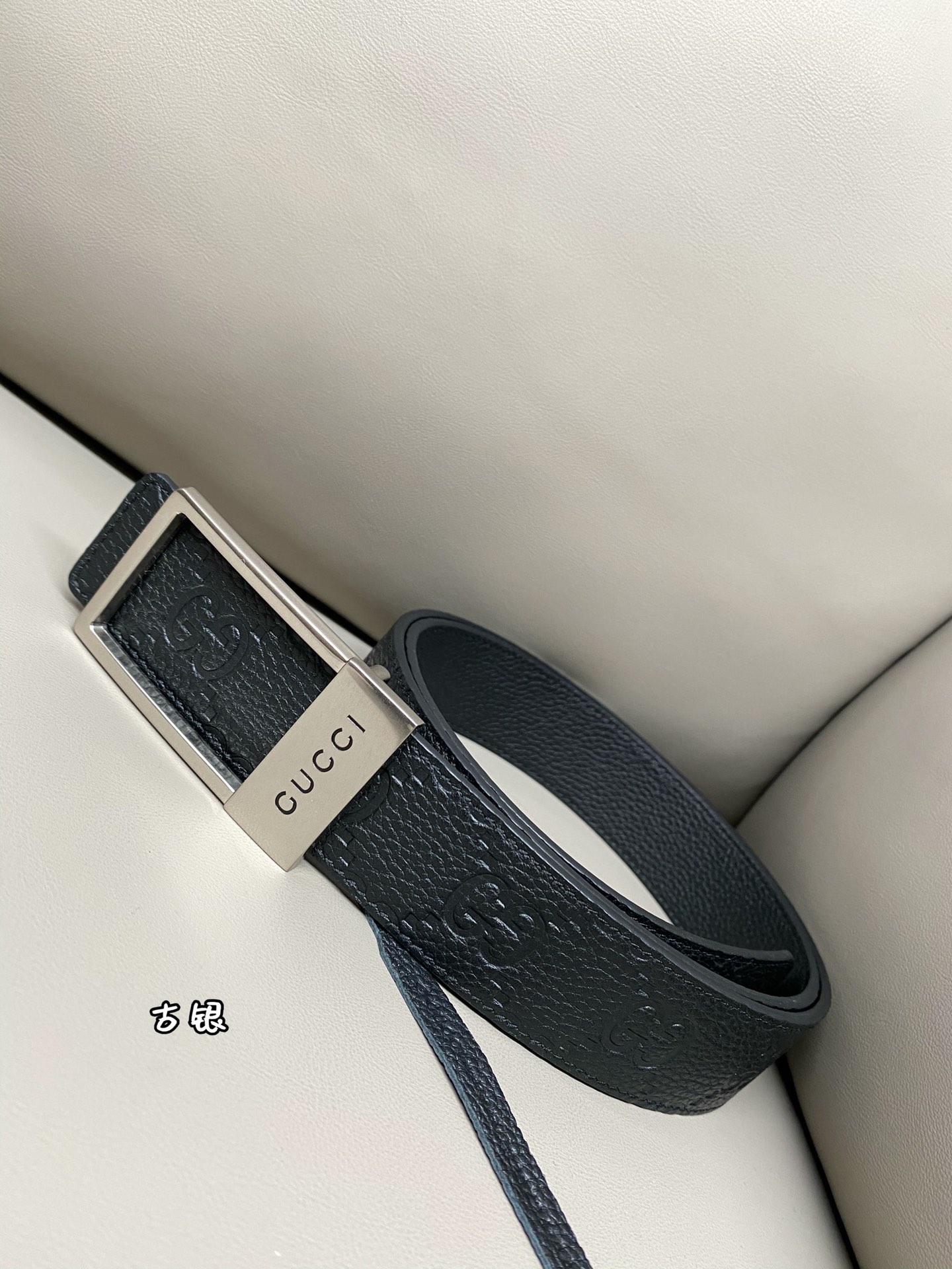 Gucci Male Basic Belt Cow Leather 13514-m