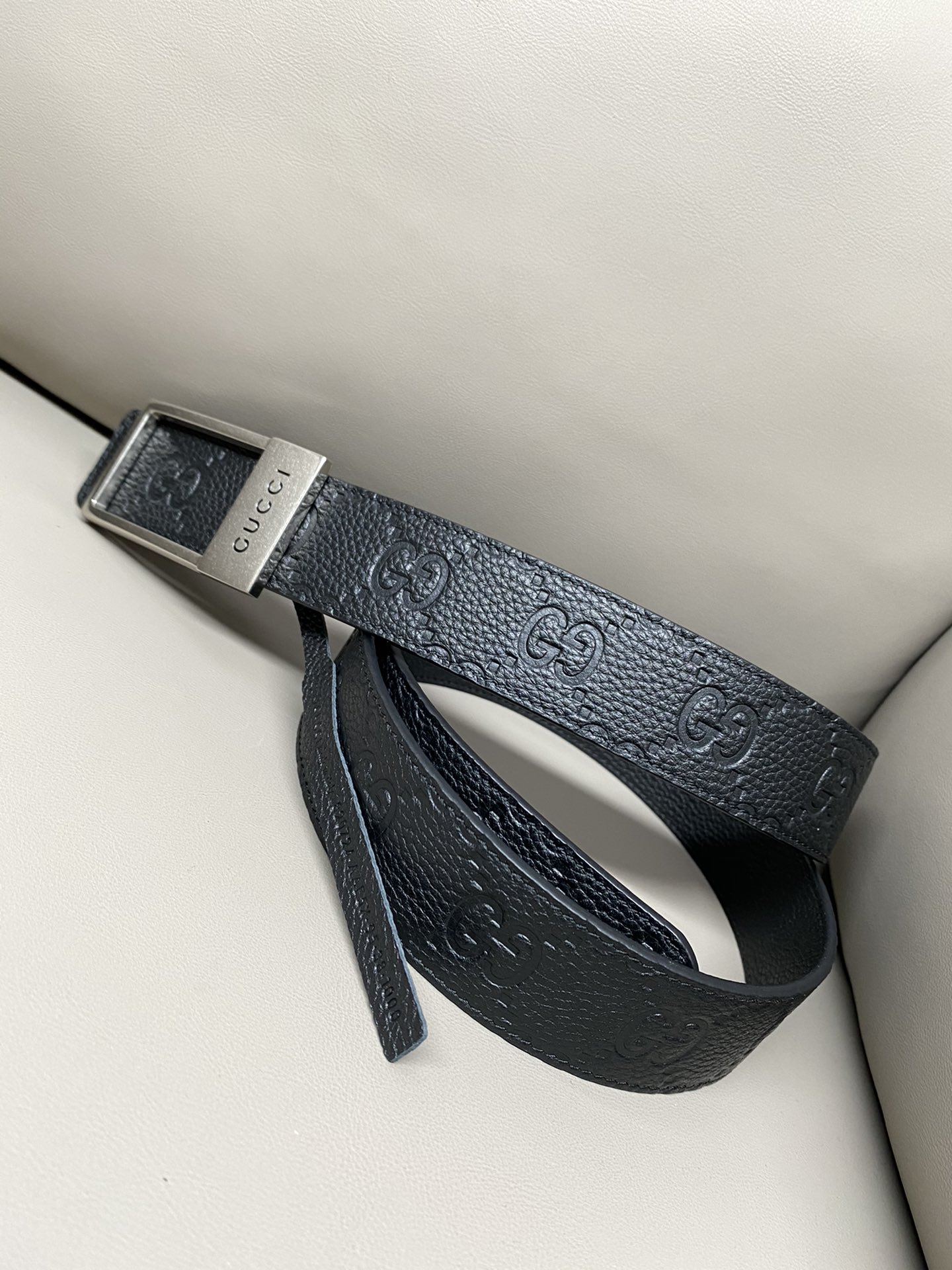 Gucci Male Basic Belt Cow Leather 13514-m