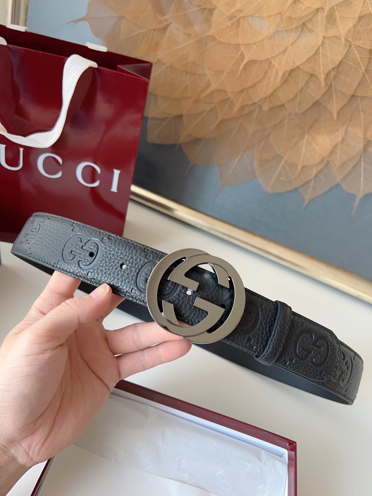 Gucci Basic Belt M-l